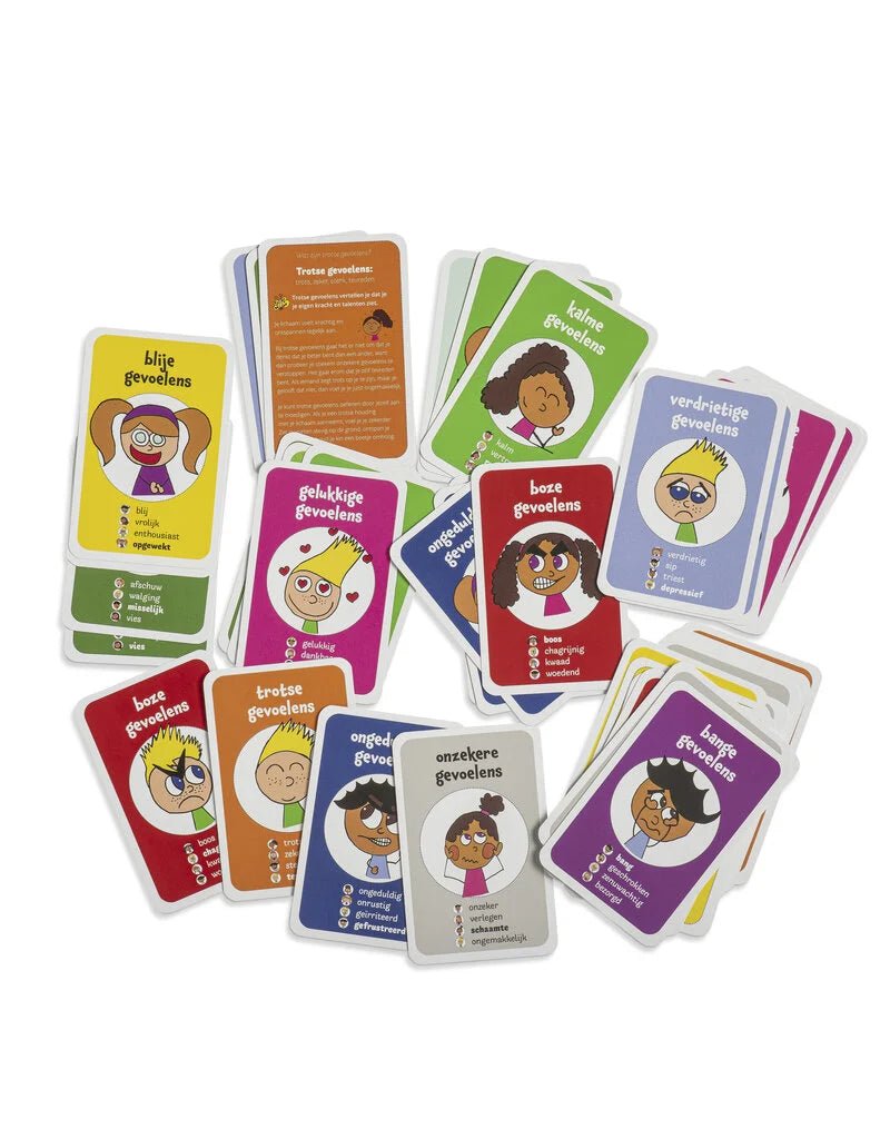 Uitgeverij Briljant - Uitgeverij Briljant - OndersteBoven Gevoelensspel - Playlaan