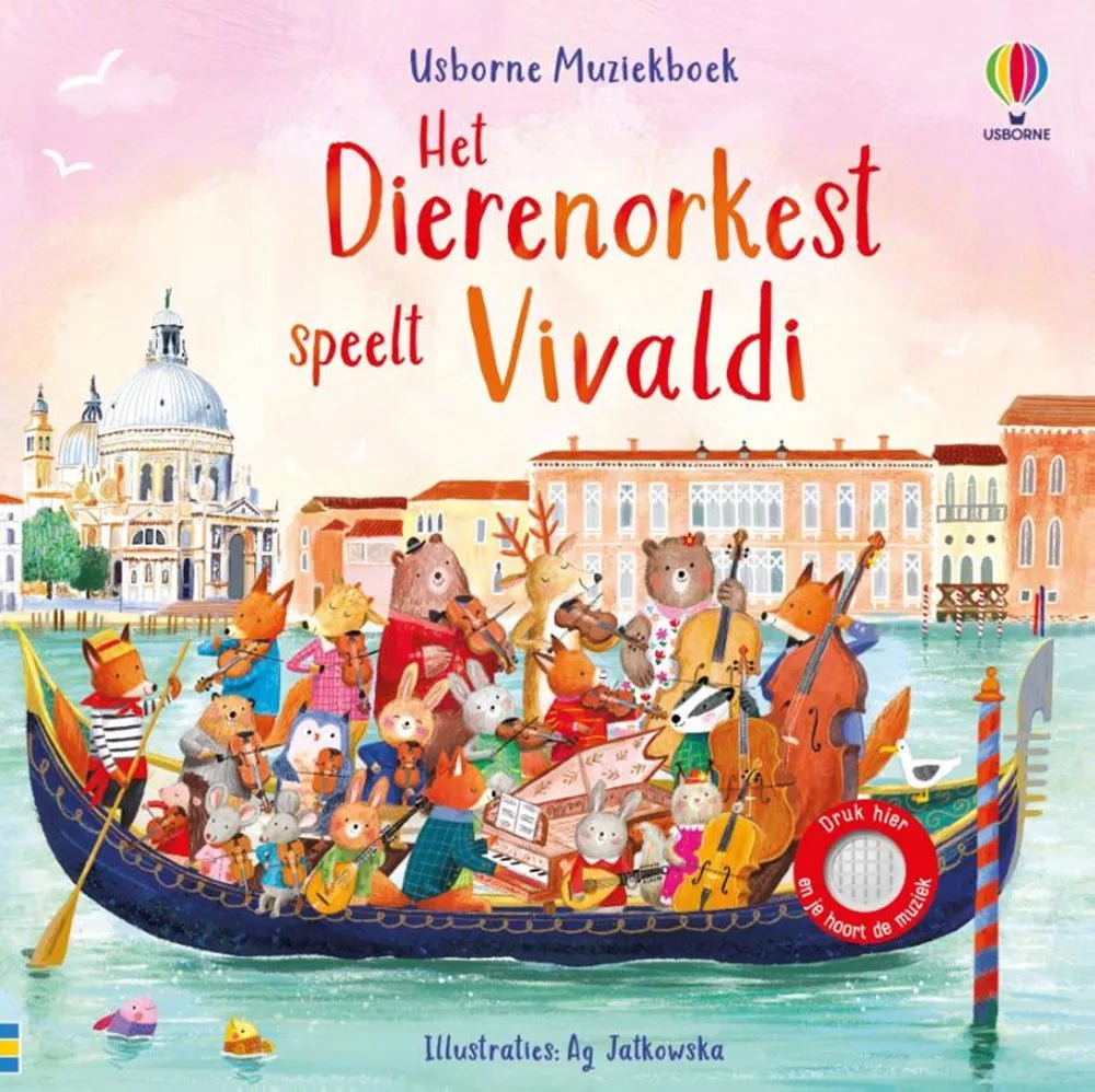 Usborne - Usborne - Geluidenboek: Het Dierenorkest speelt Vivaldi - Playlaan