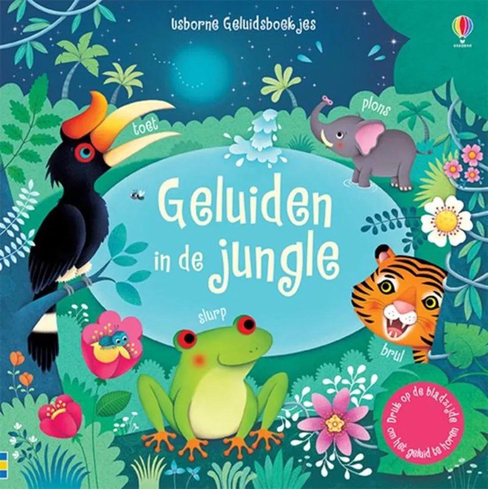 Usborne - Usborne - Geluidenboek: In de jungle. - Playlaan