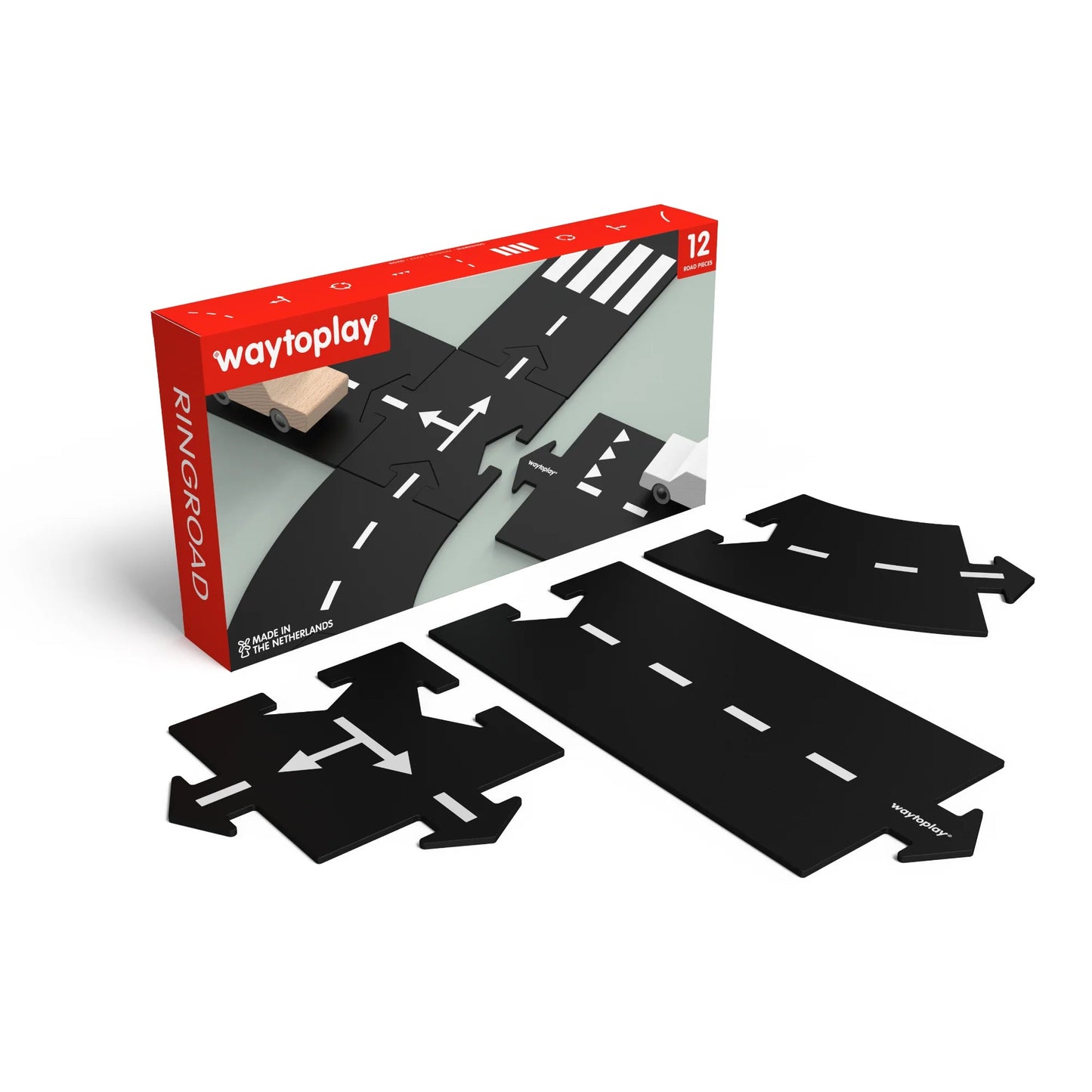 Waytoplay - Waytoplay | Ringroad - Set van 12 - Playlaan