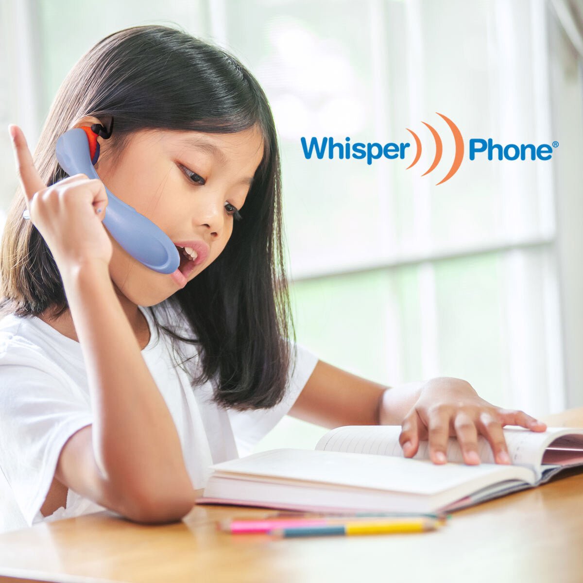 WhisperPhone - WhisperPhone - Junior Model met headset - Playlaan