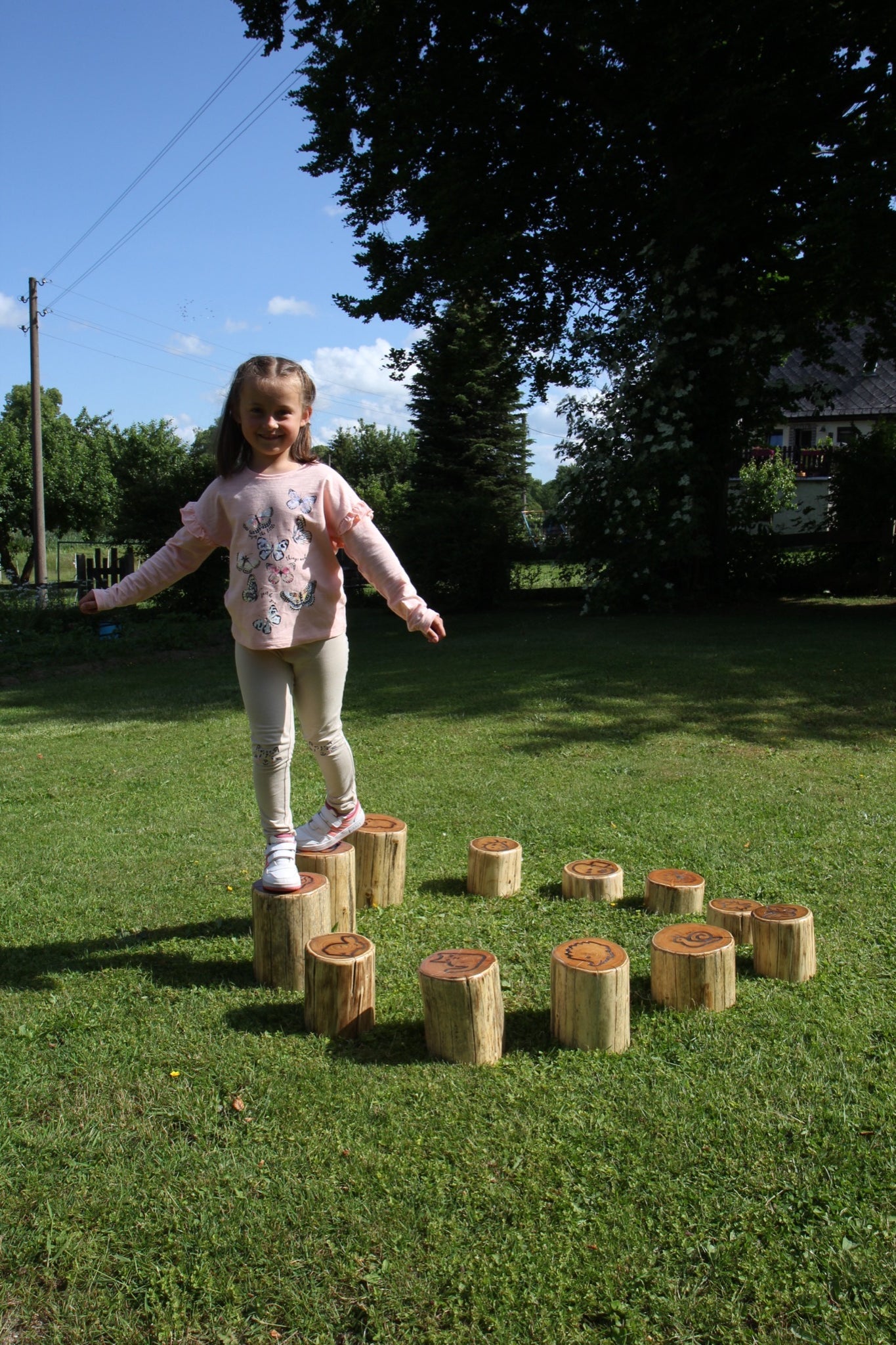 Wisdom - Balanspad voor buiten (set van 12) - Playlaan