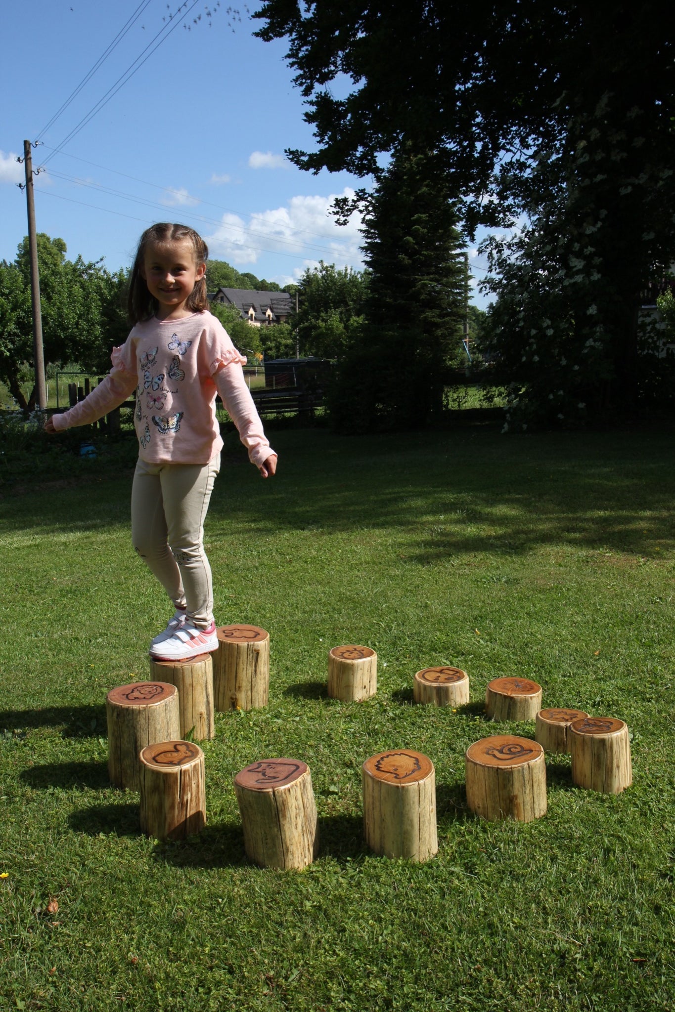 Wisdom - Balanspad voor buiten (set van 12) - Playlaan