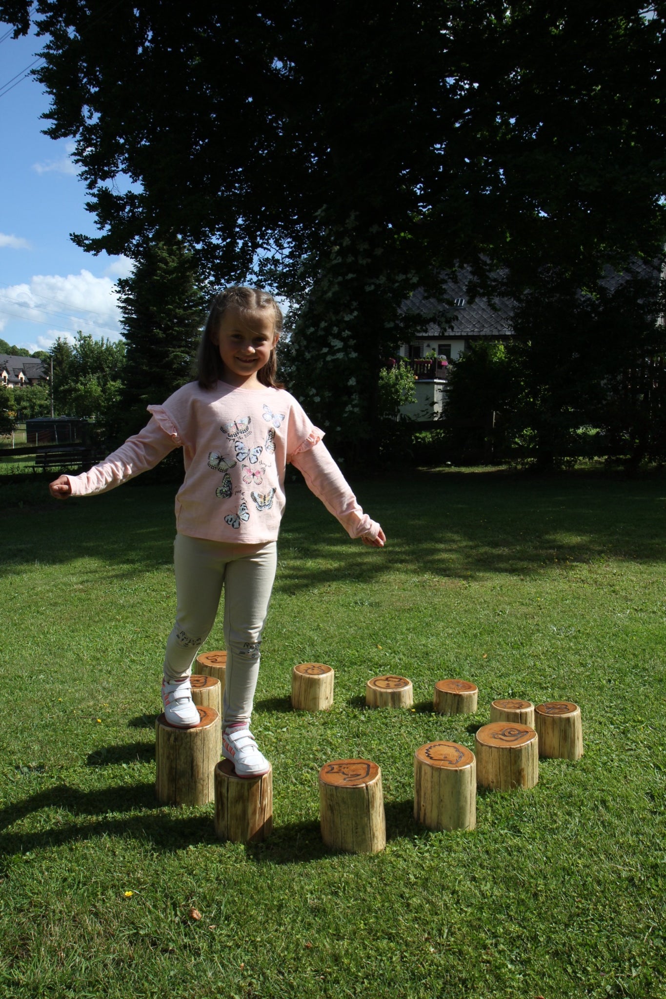 Wisdom - Balanspad voor buiten (set van 12) - Playlaan