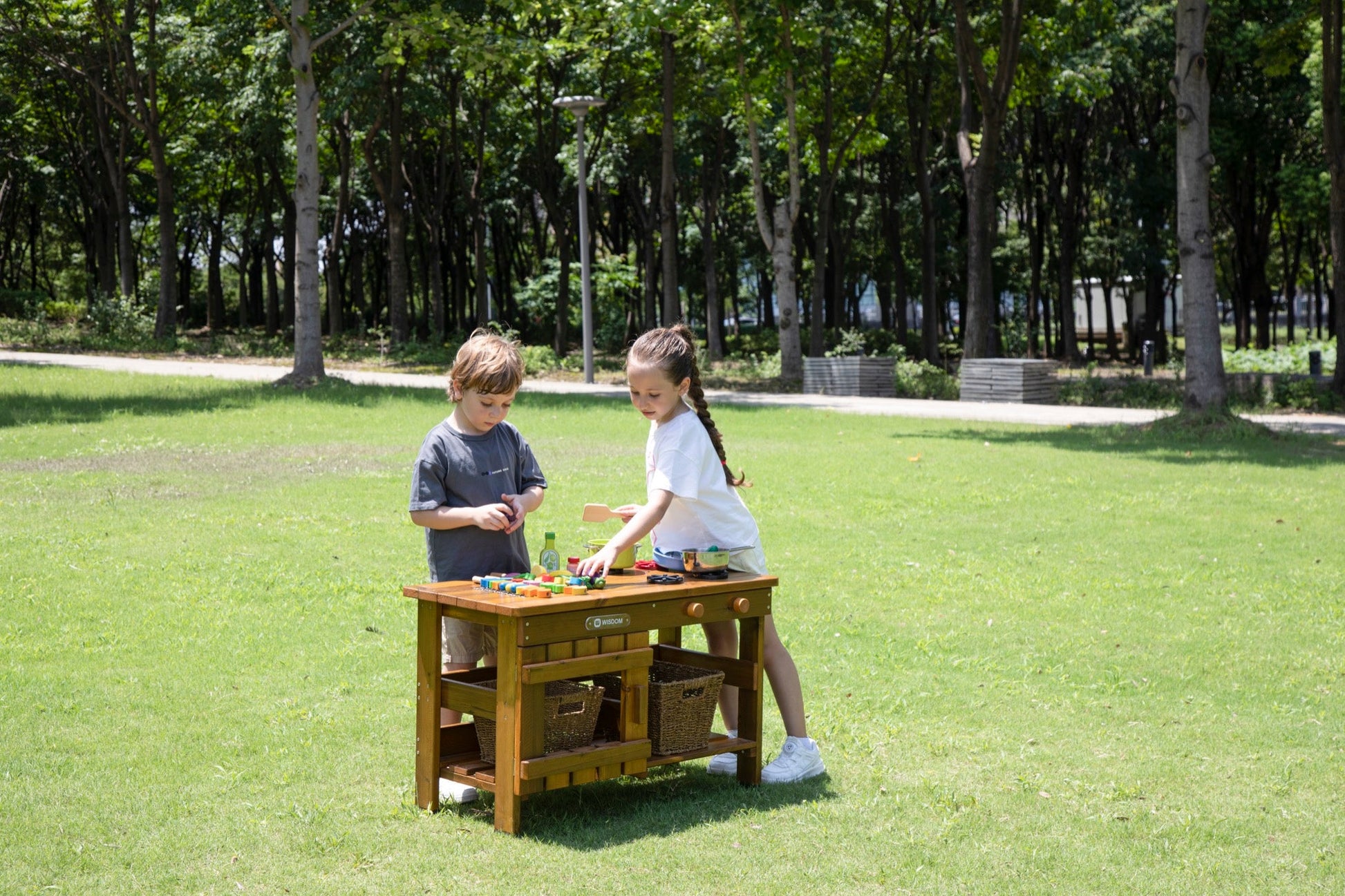 Wisdom - Barbecue - station voor buiten voor kinderen - Playlaan