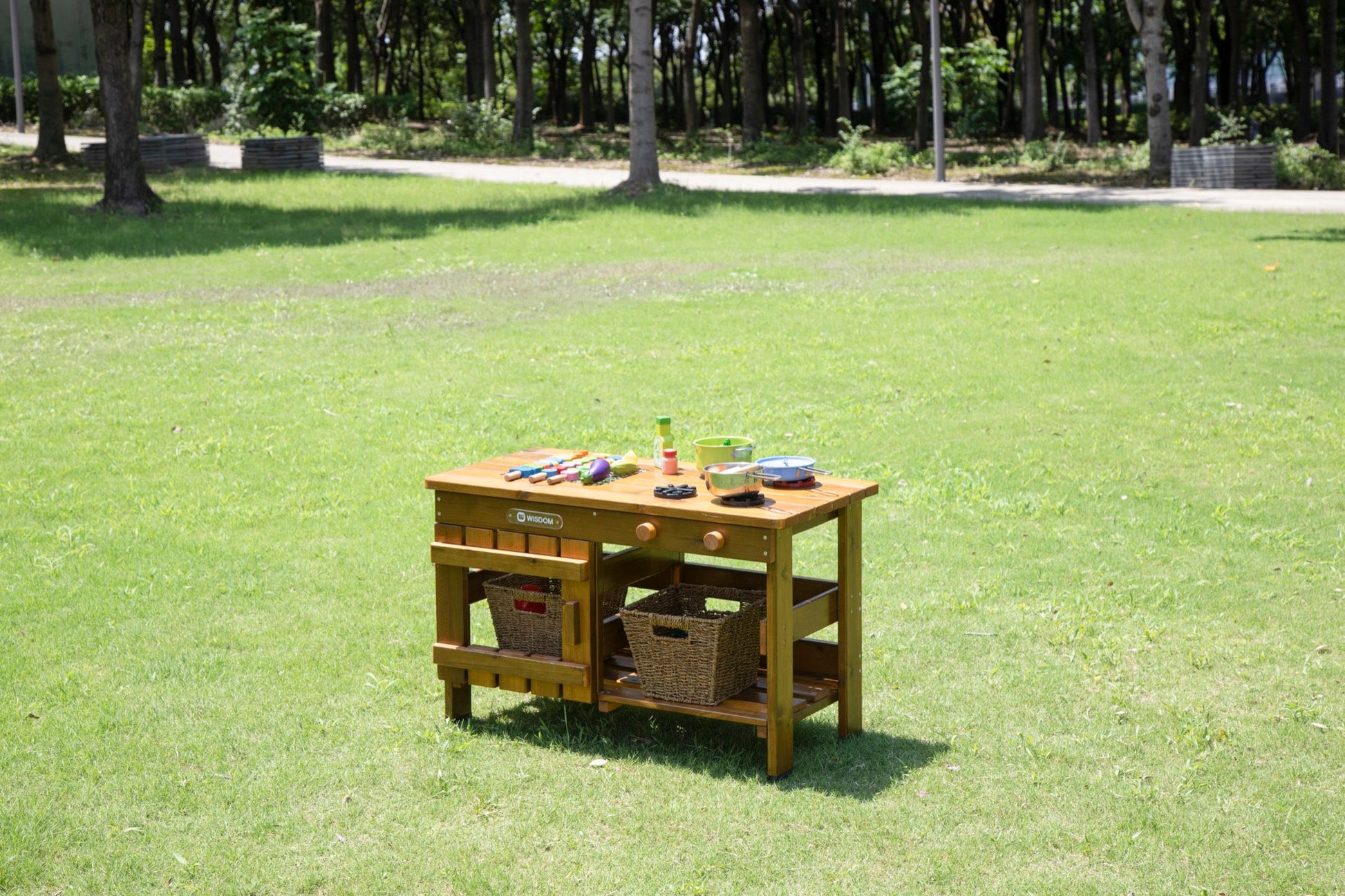 Wisdom - Barbecue - station voor buiten voor kinderen - Playlaan