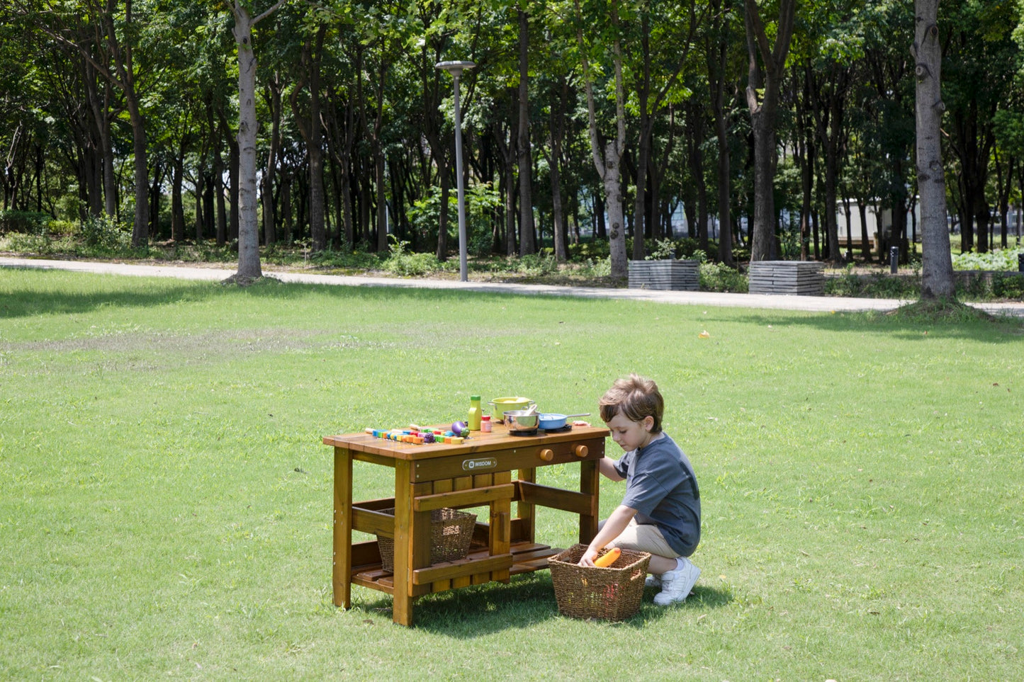 Wisdom - Barbecue - station voor buiten voor kinderen - Playlaan