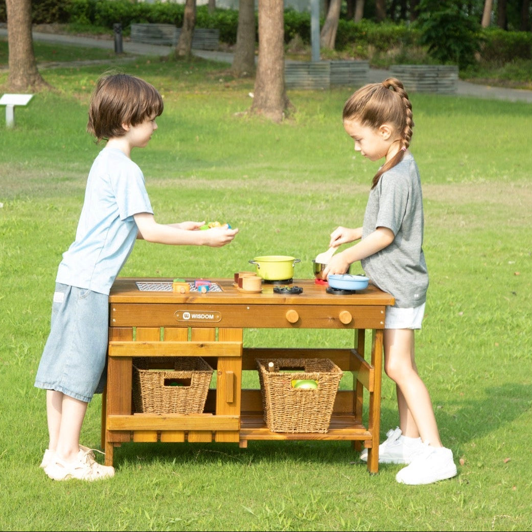 Wisdom - Barbecue - station voor buiten voor kinderen - Playlaan