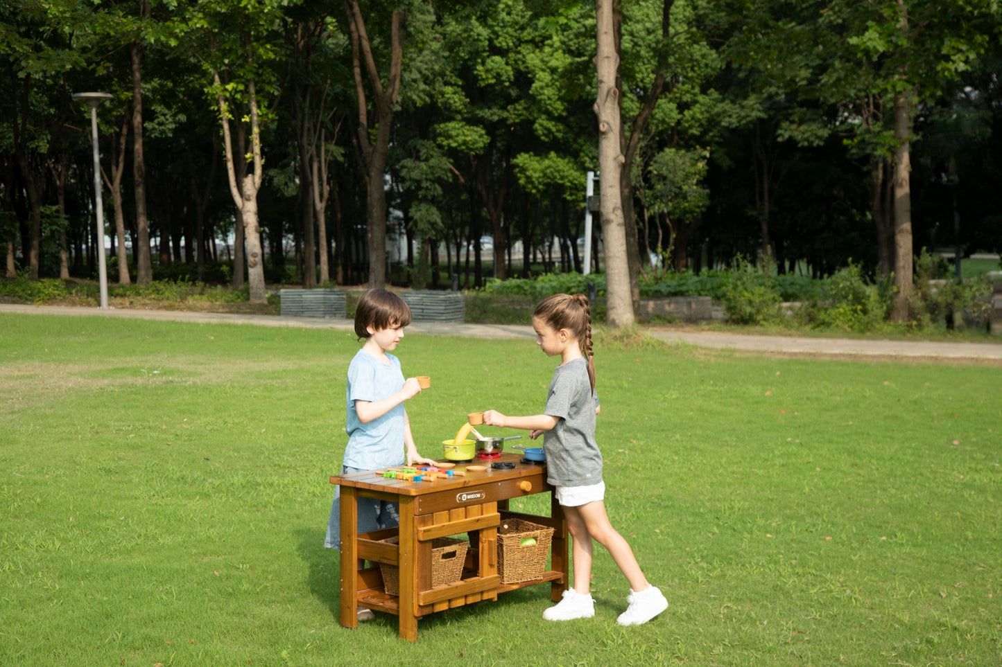 Wisdom - Barbecue - station voor buiten voor kinderen - Playlaan