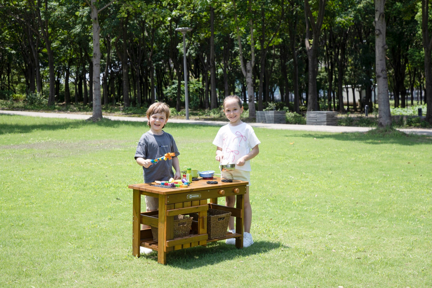 Wisdom - Barbecue - station voor buiten voor kinderen - Playlaan