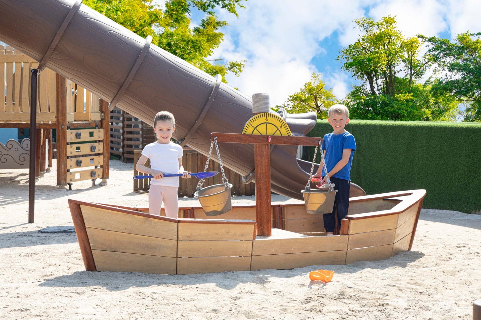 Wisdom - Boat zandspeeltoestel voor buiten - Playlaan