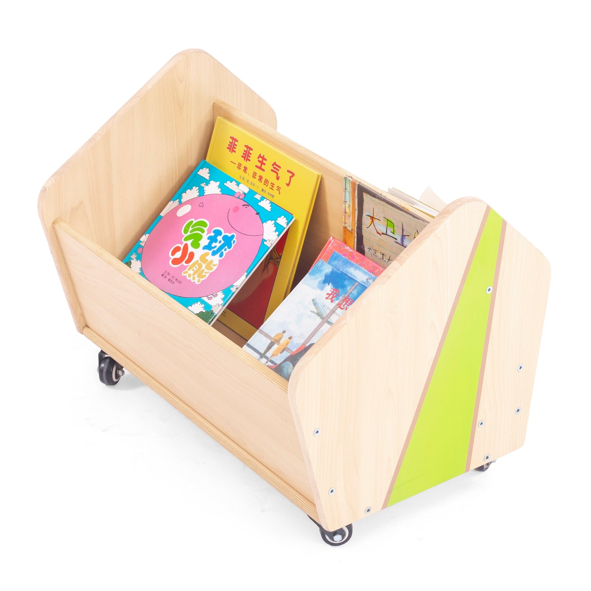 Wisdom - Boekenopbergbox op wieltjes - Playlaan