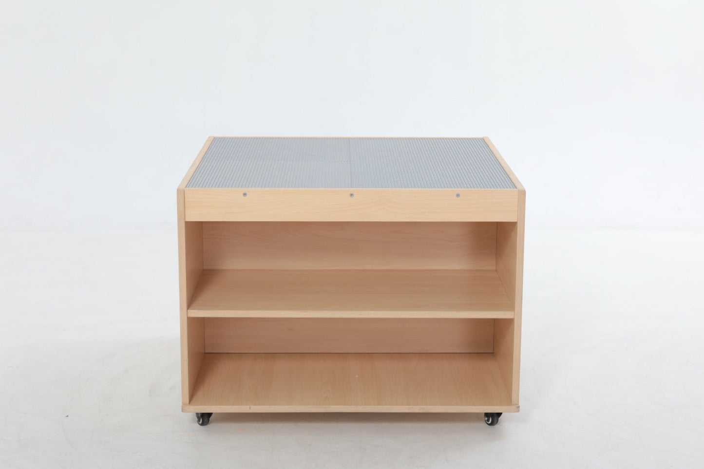 Wisdom - Bouwblokkentafel op wieltjes met opbergruimte - Playlaan