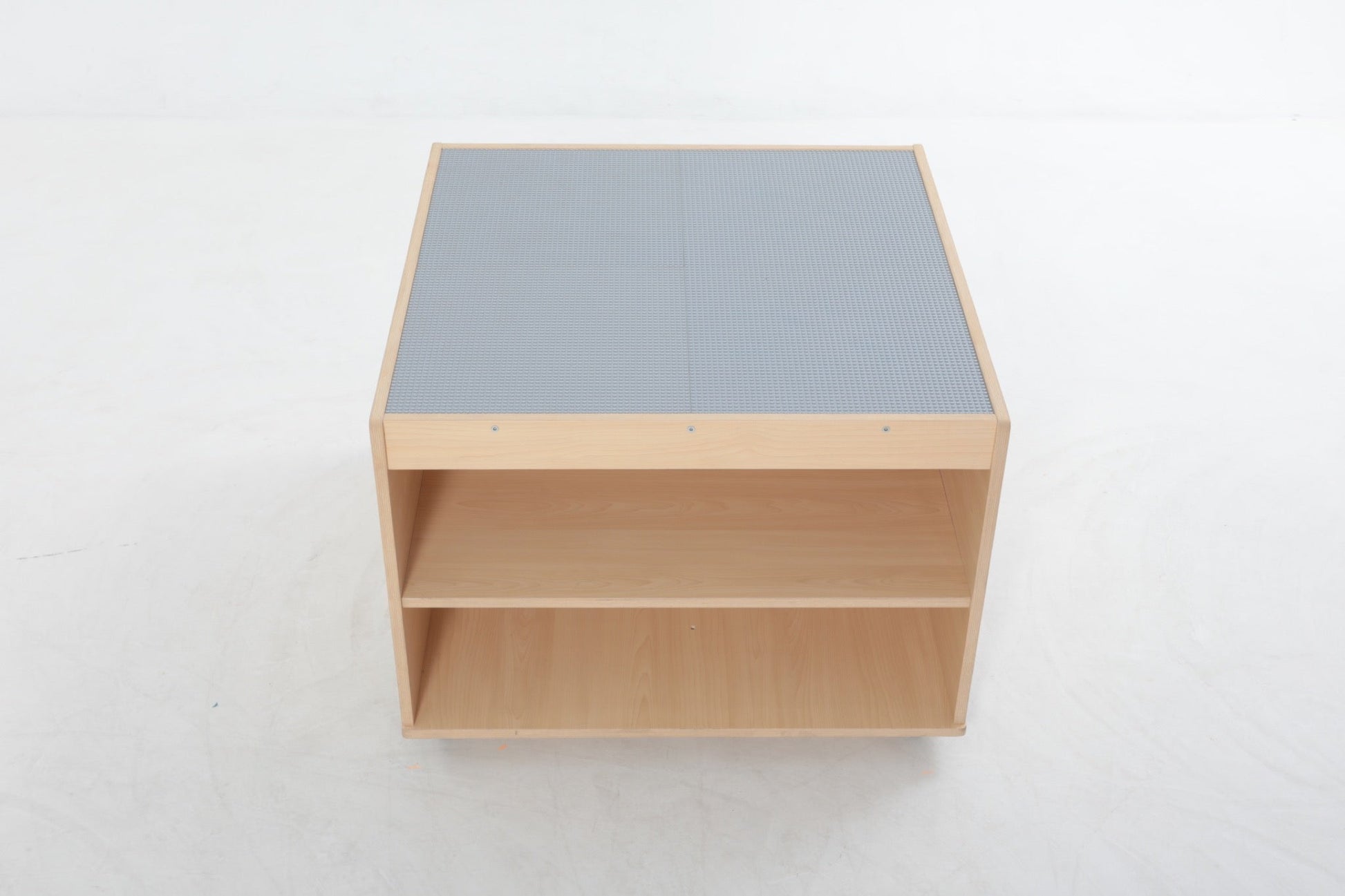 Wisdom - Bouwblokkentafel op wieltjes met opbergruimte - Playlaan
