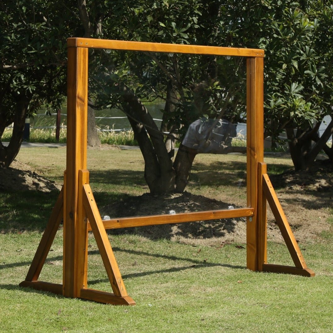 Wisdom - Buiten ezel met transparant paneel - Playlaan