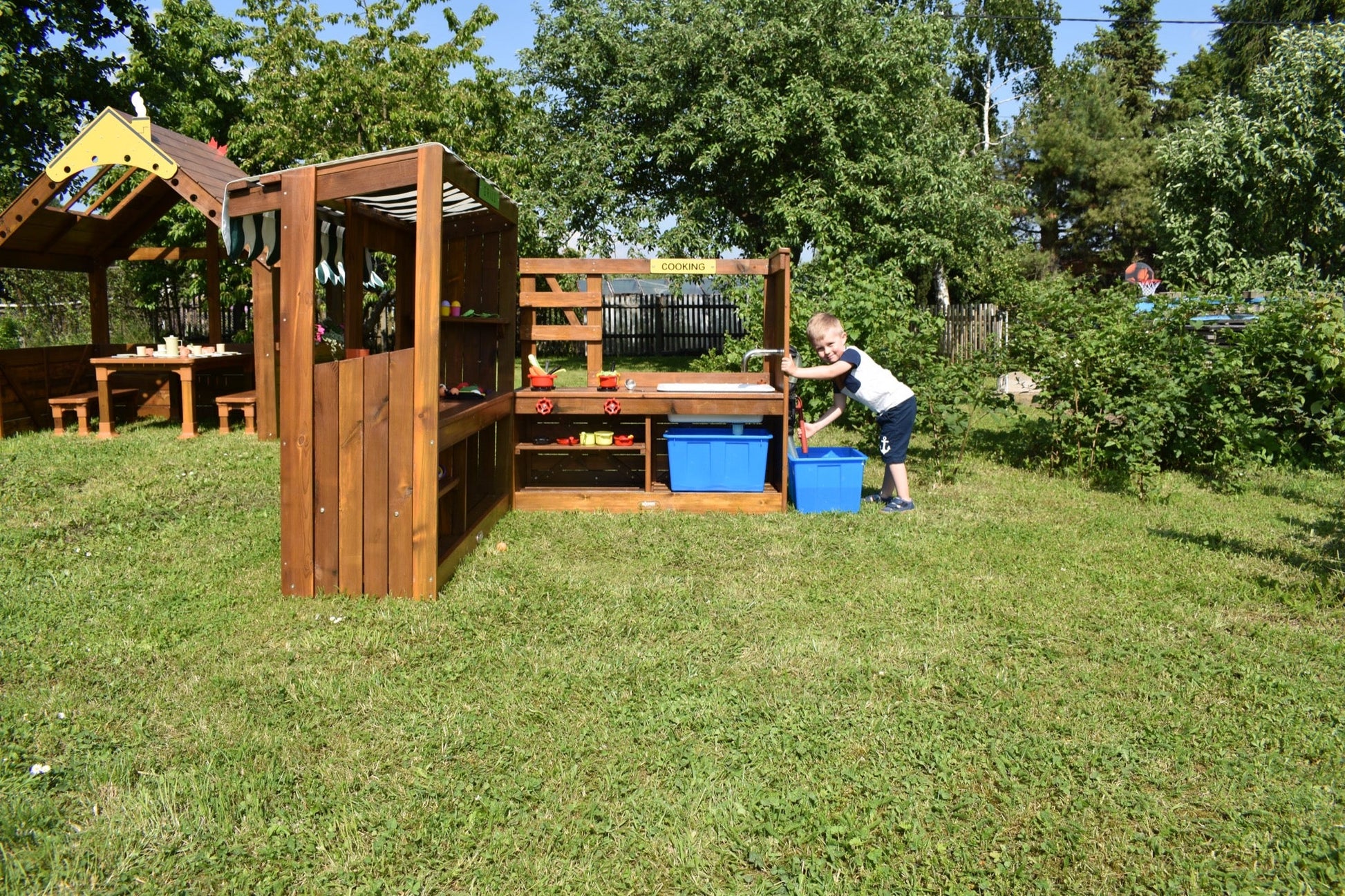 Wisdom - Buiten snackbar (werkbladhoogte 54 cm) - Playlaan