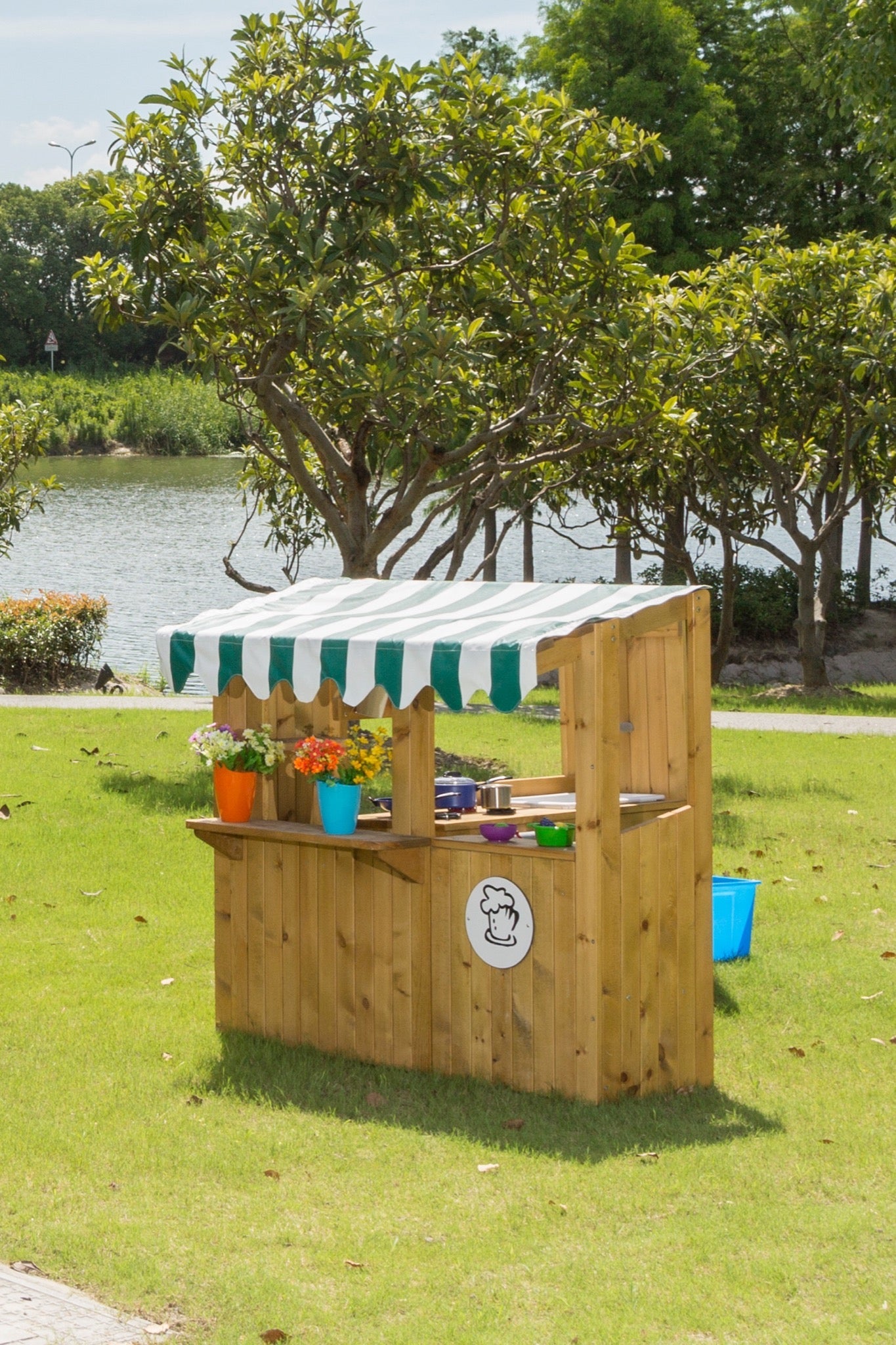 Wisdom - Buiten snackbar (werkbladhoogte 54 cm) - Playlaan