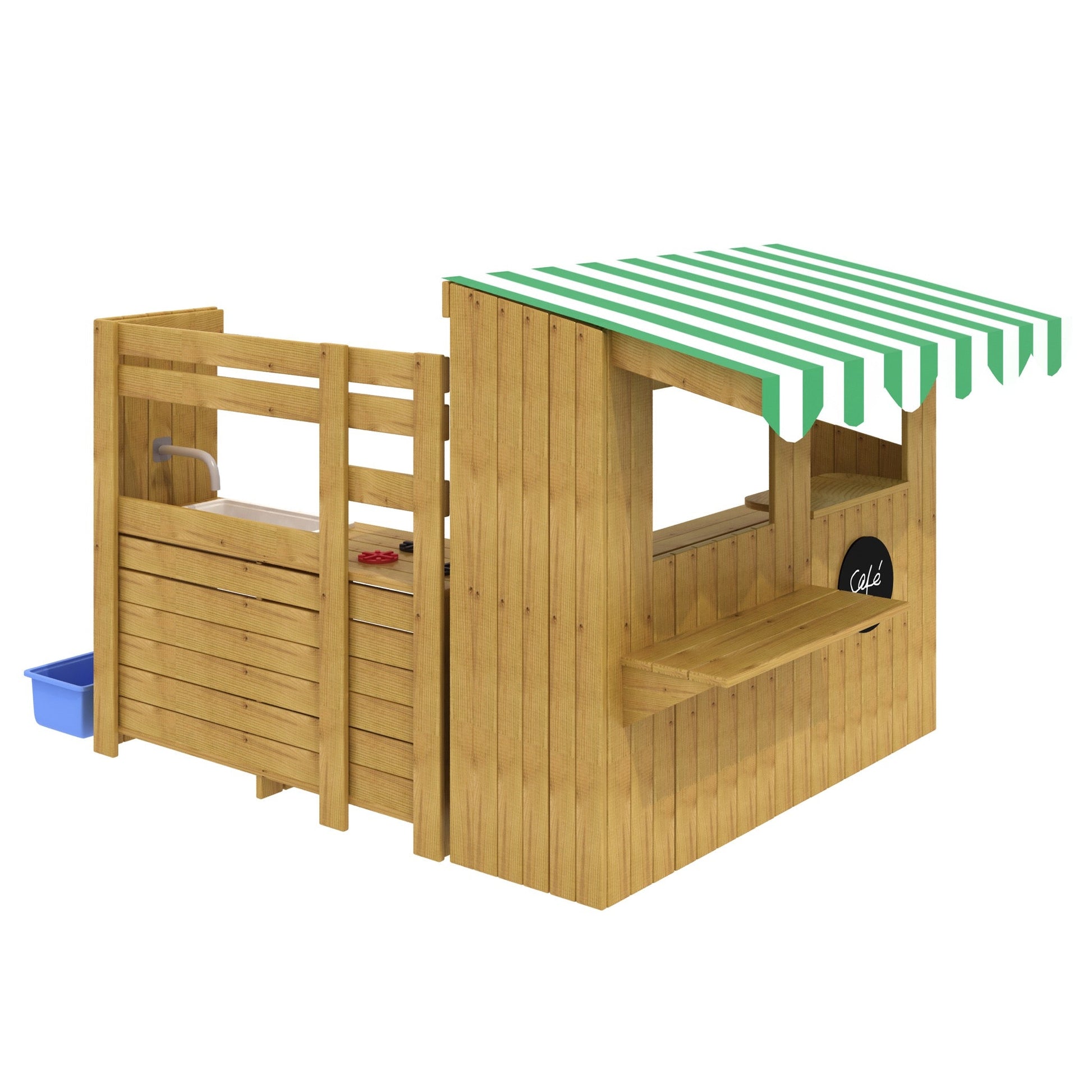 Wisdom - Buiten snackbar (werkbladhoogte 54 cm) - Playlaan