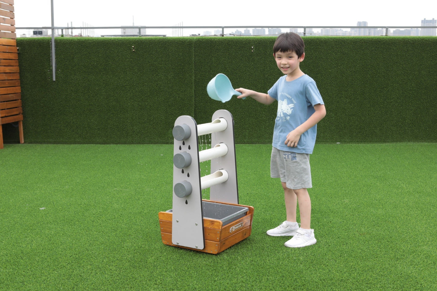 Wisdom - Buiten water speelstation - Regendruppel - Playlaan