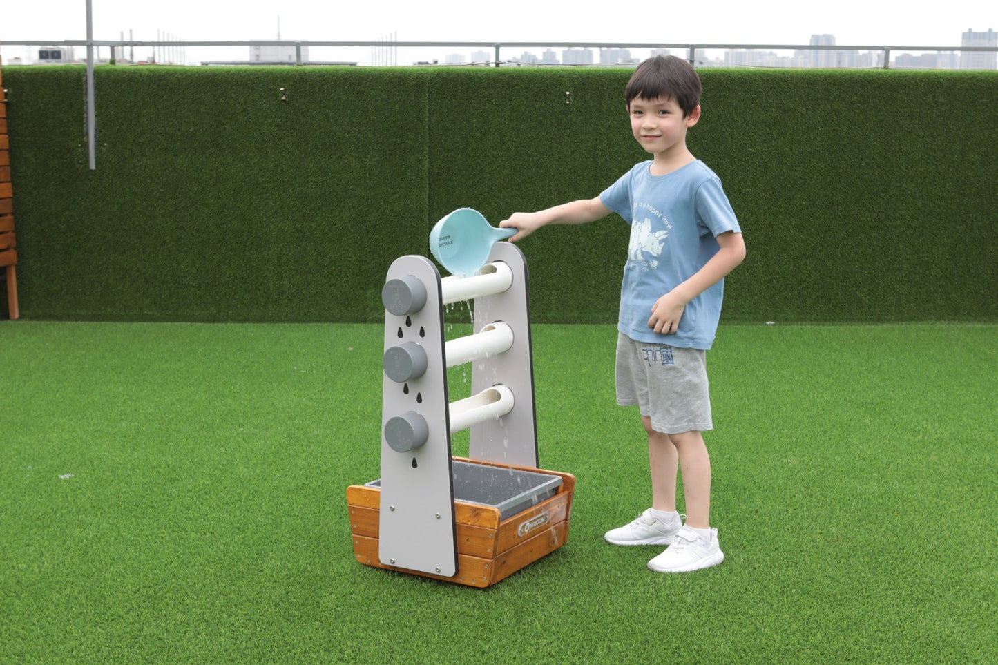 Wisdom - Buiten water speelstation - Regendruppel - Playlaan