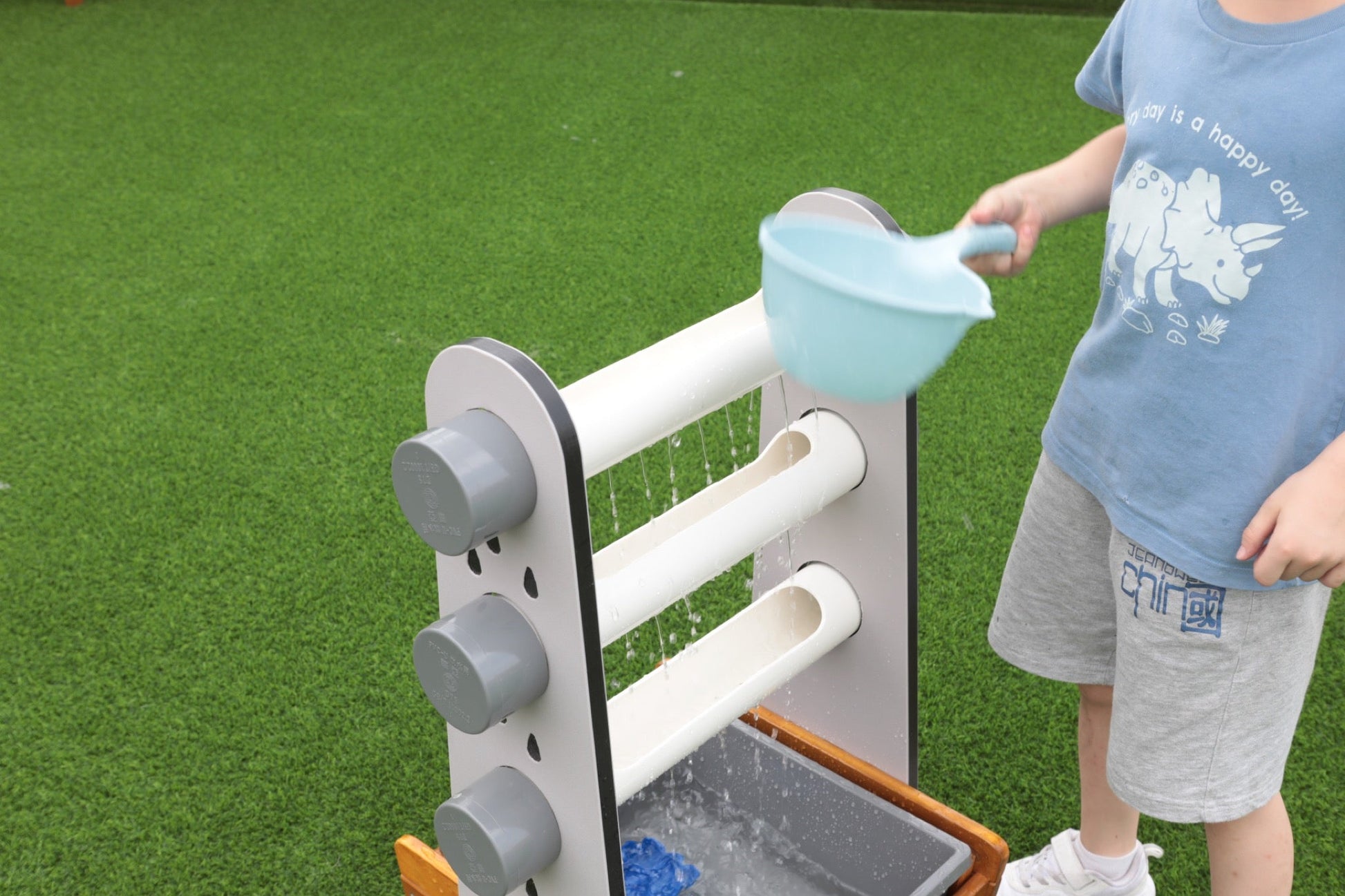 Wisdom - Buiten water speelstation - Regendruppel - Playlaan