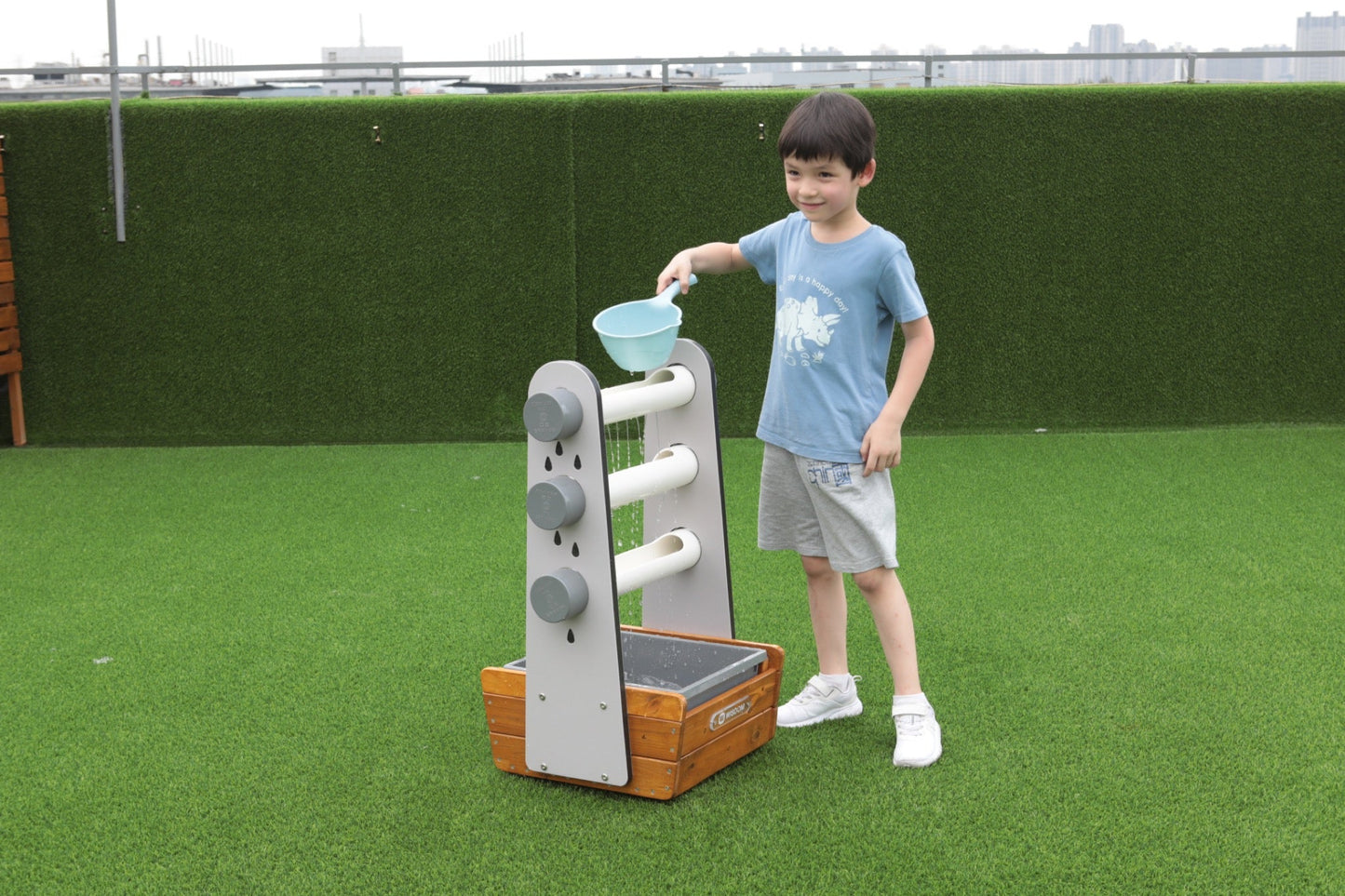 Wisdom - Buiten water speelstation - Regendruppel - Playlaan