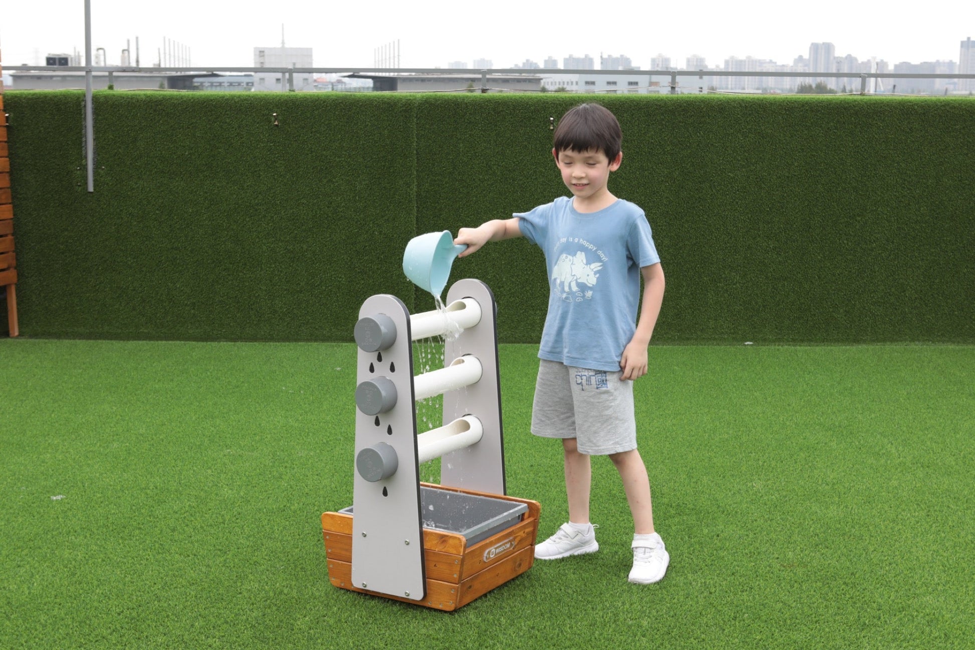 Wisdom - Buiten water speelstation - Regendruppel - Playlaan