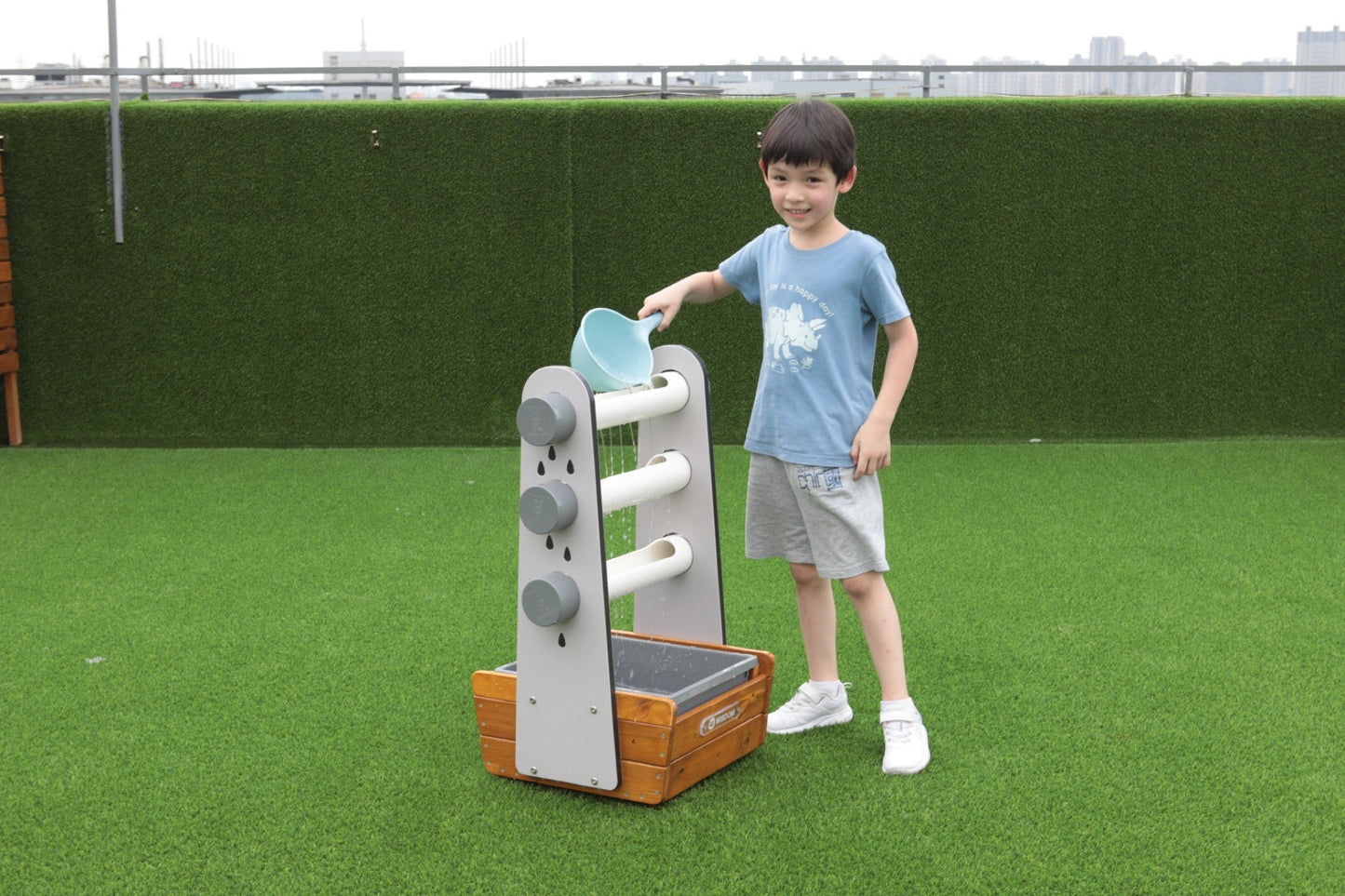 Wisdom - Buiten water speelstation - Regendruppel - Playlaan