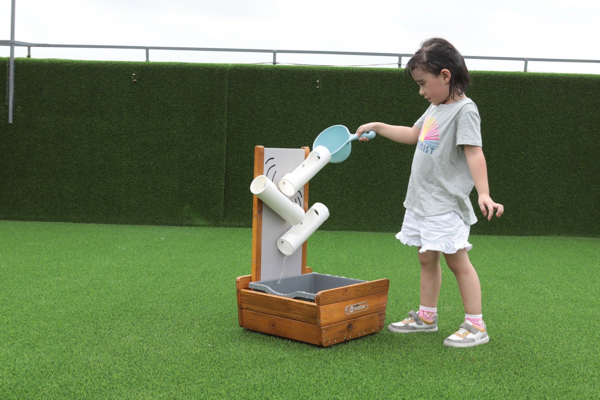 Wisdom - Buiten water speelstation - Watergoten - Playlaan