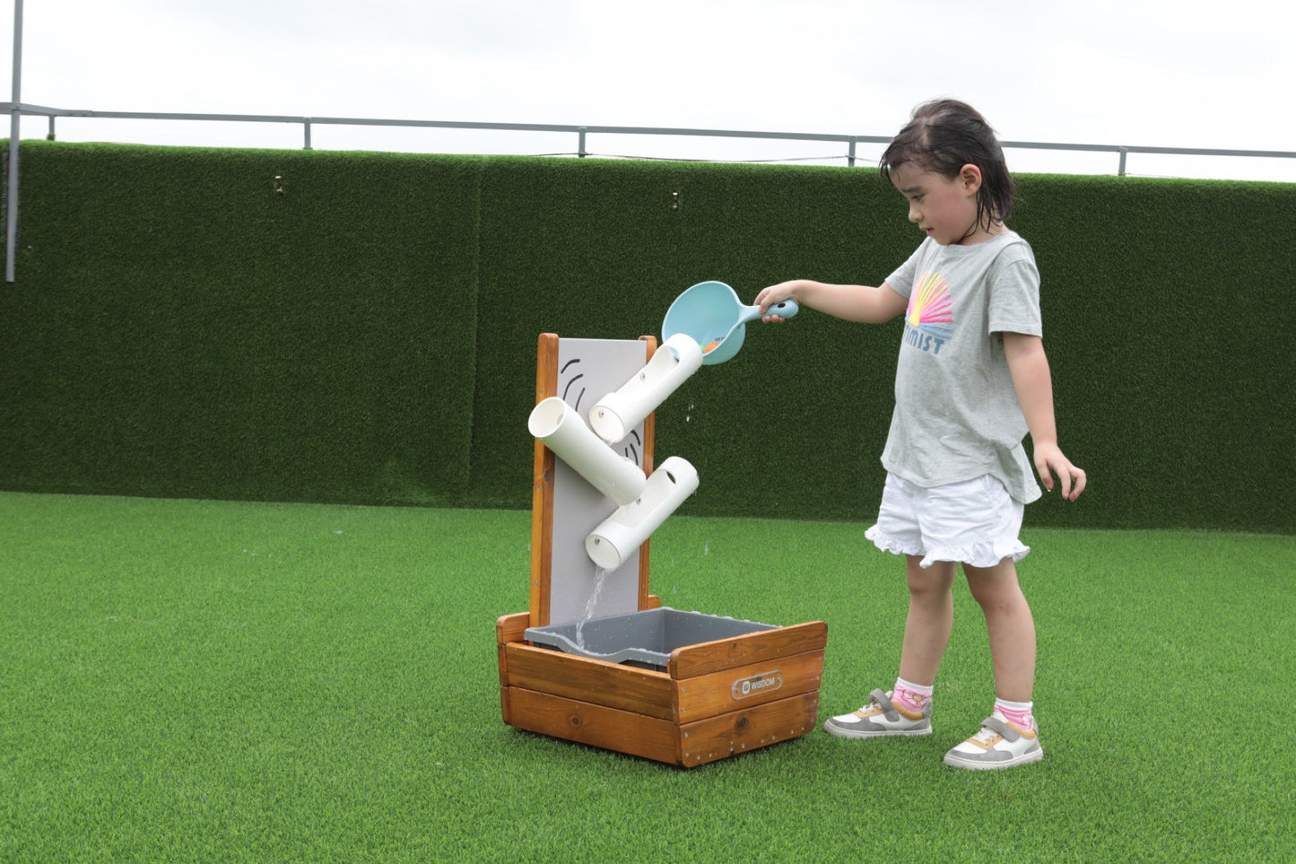 Wisdom - Buiten water speelstation - Watergoten - Playlaan