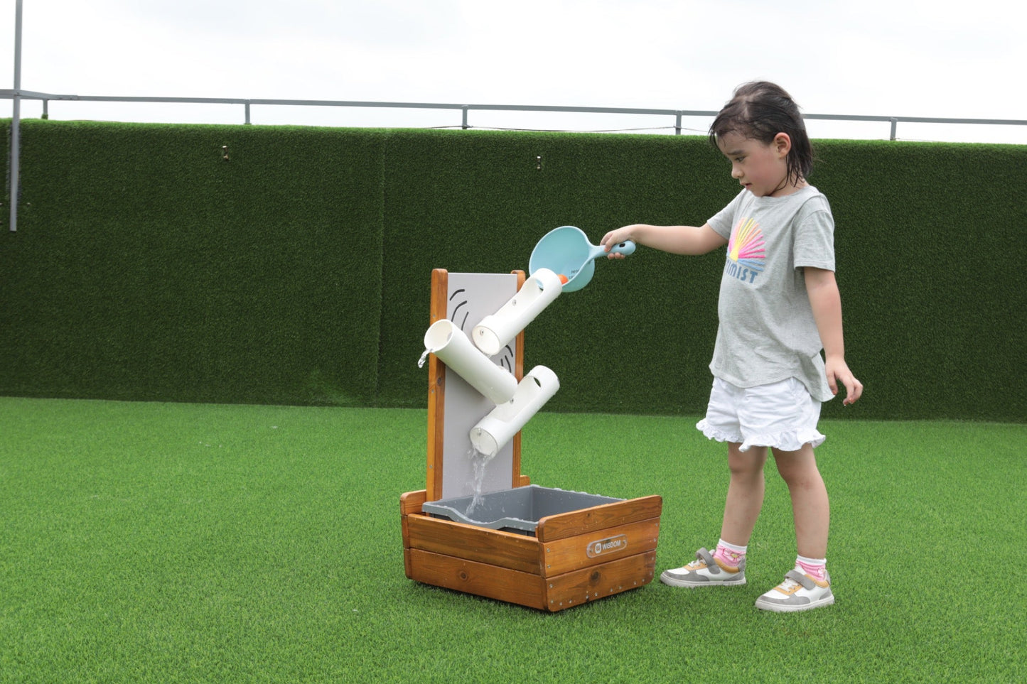 Wisdom - Buiten water speelstation - Watergoten - Playlaan