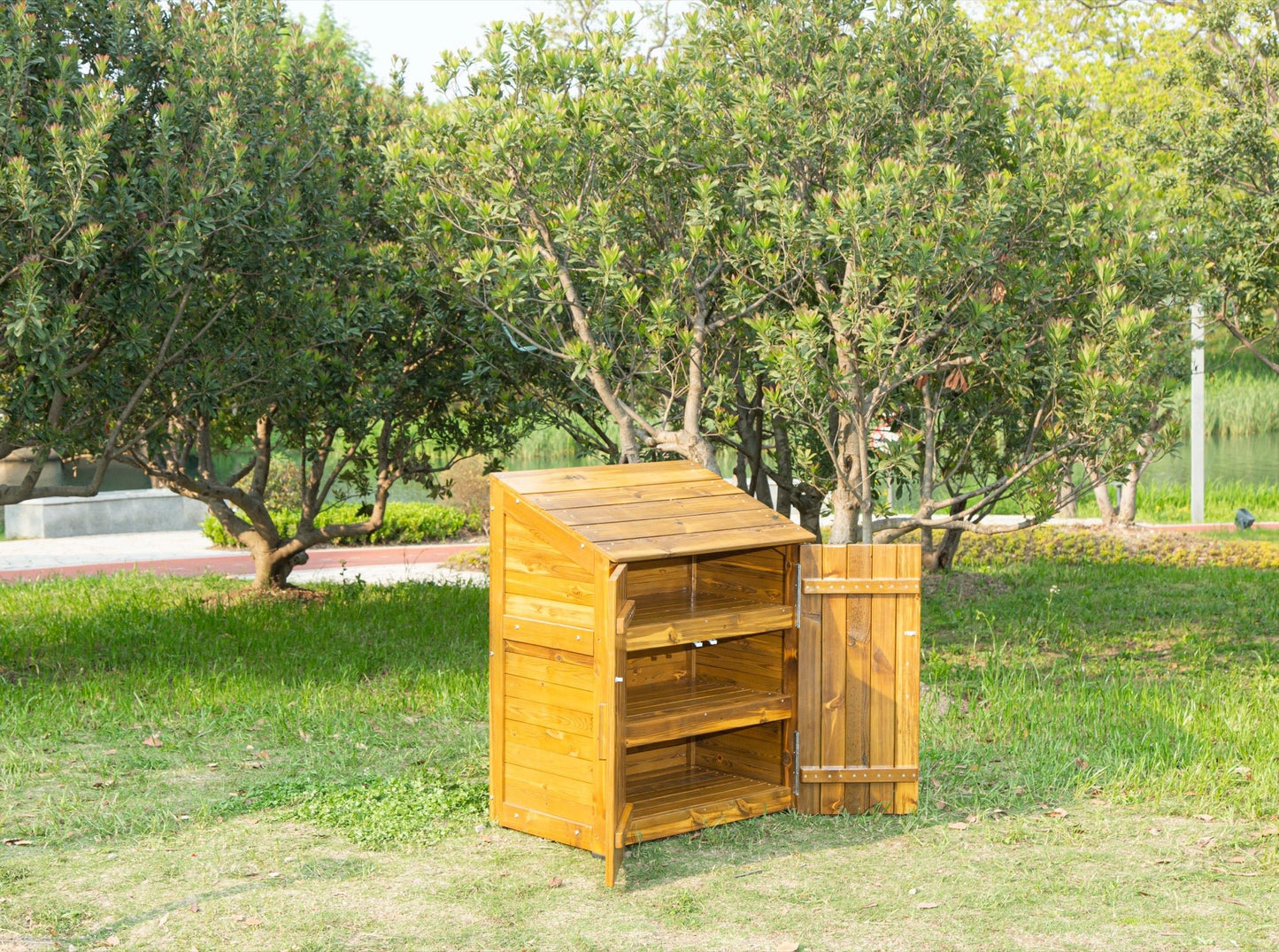 Wisdom - Buitenopbergkast met opake deuren - Playlaan