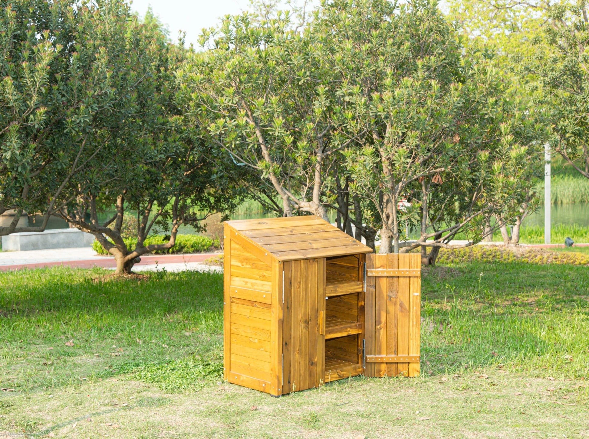 Wisdom - Buitenopbergkast met opake deuren - Playlaan