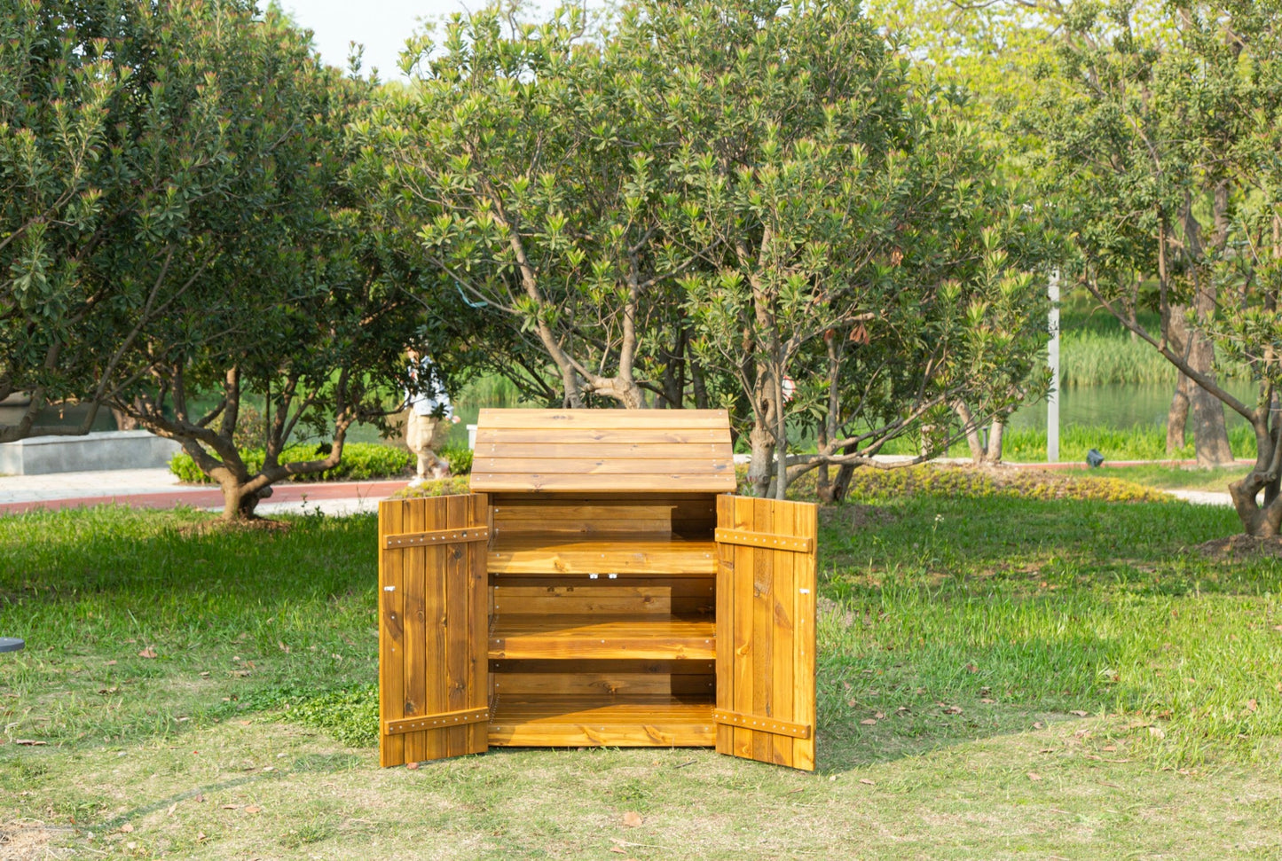 Wisdom - Buitenopbergkast met opake deuren - Playlaan