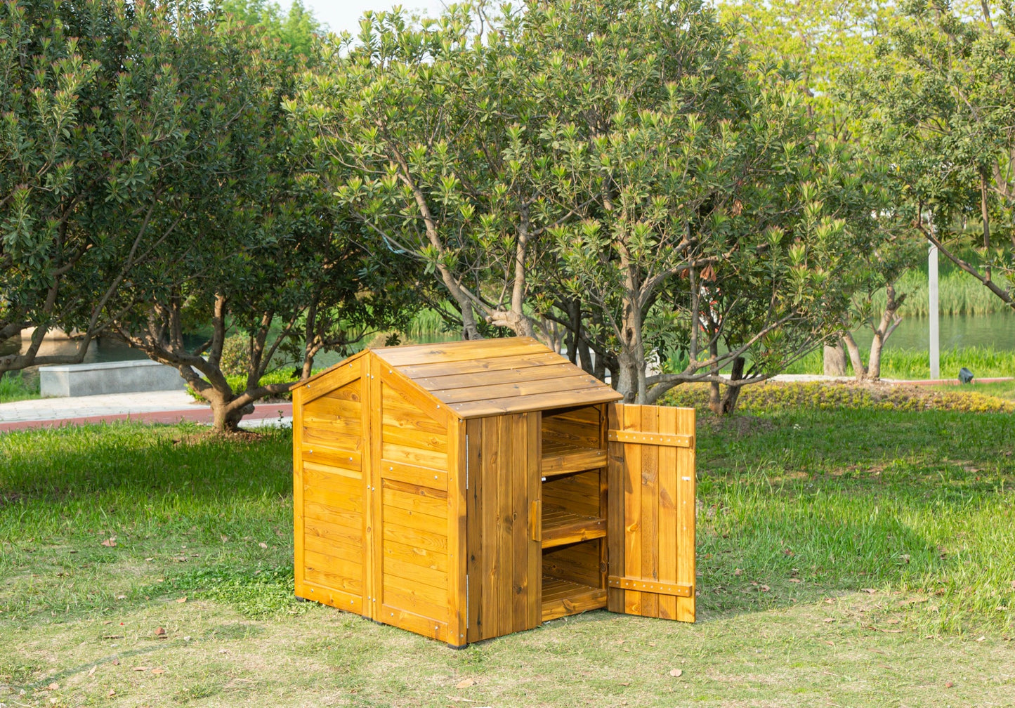 Wisdom - Buitenopbergkast met opake deuren - Playlaan