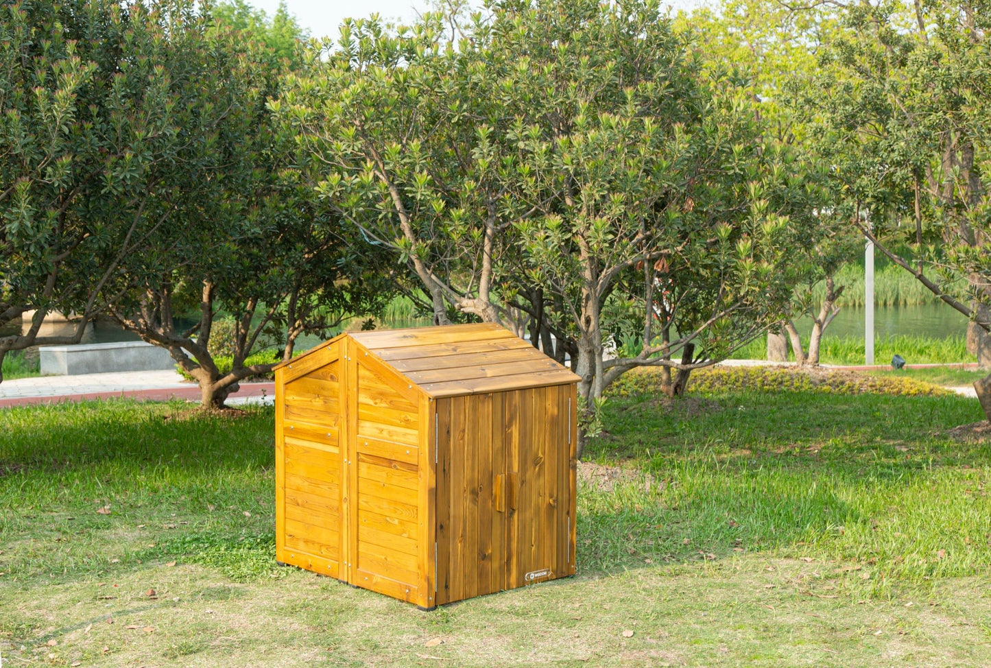 Wisdom - Buitenopbergkast met opake deuren - Playlaan