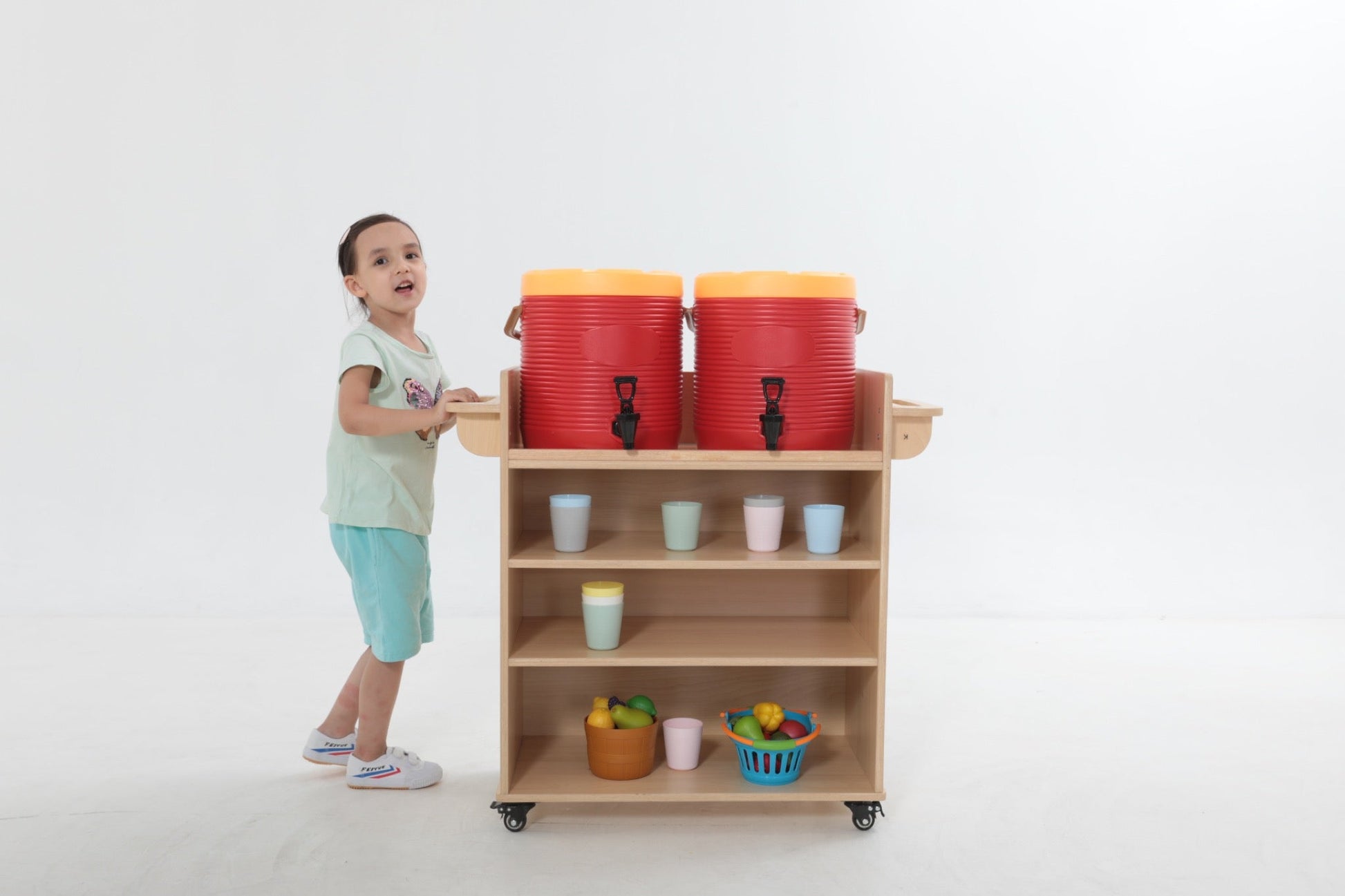 Wisdom - Dranktrolley met ruimte voor twee laden - Playlaan