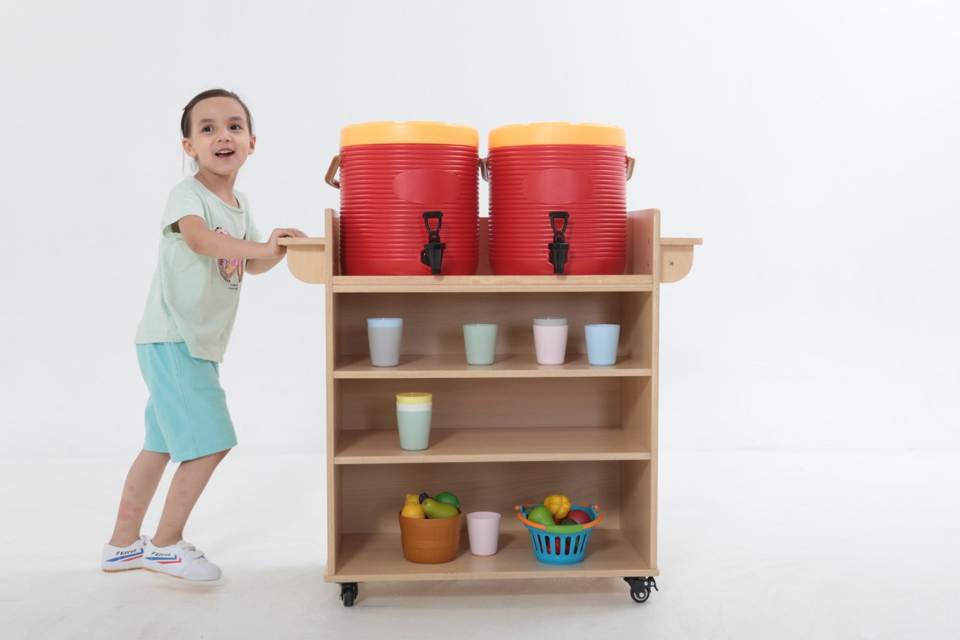 Wisdom - Dranktrolley met ruimte voor twee laden - Playlaan