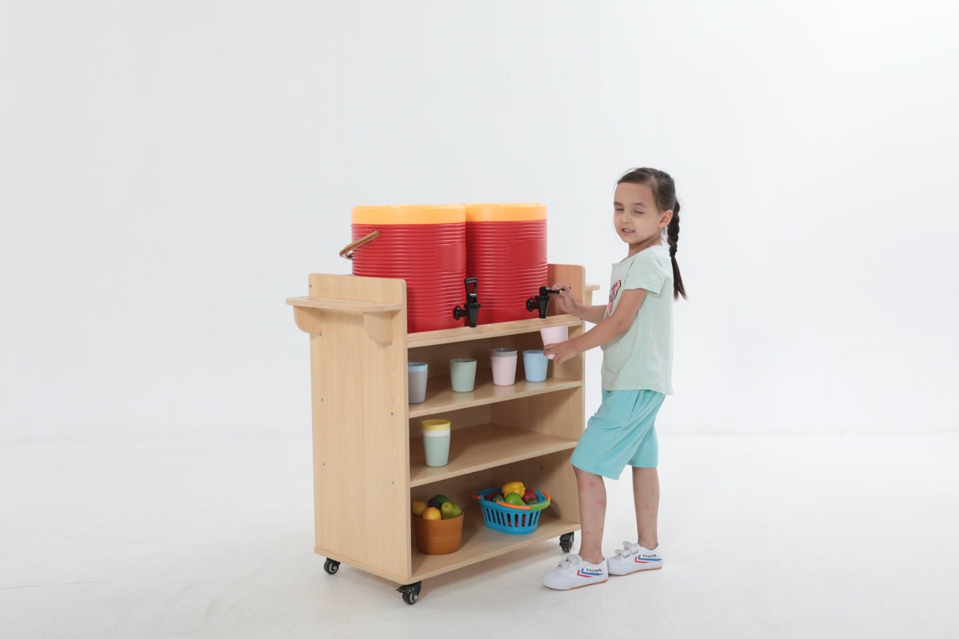 Wisdom - Dranktrolley met ruimte voor twee laden - Playlaan