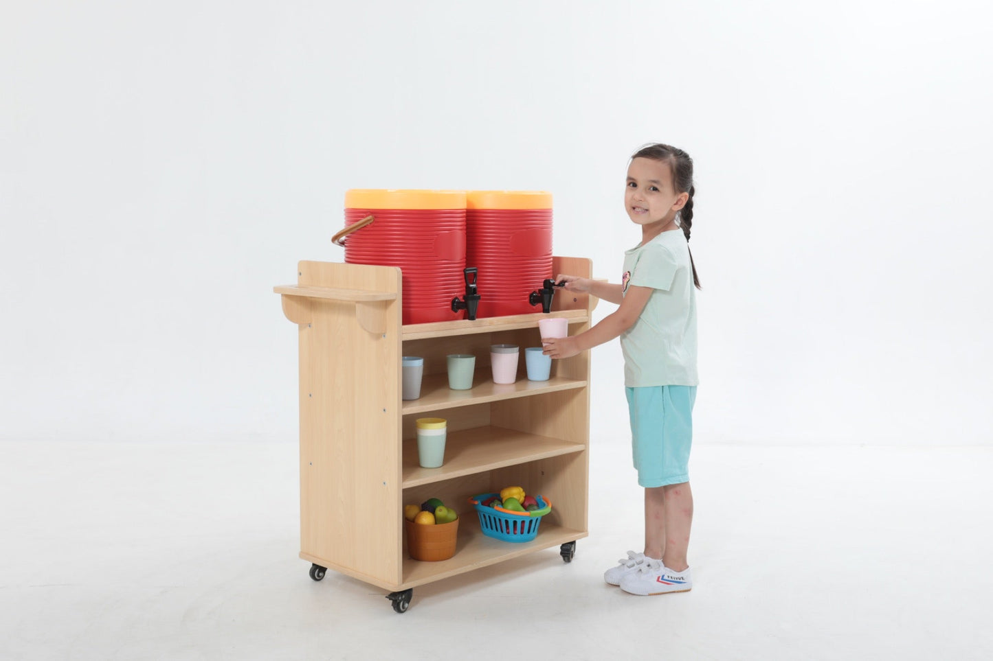 Wisdom - Dranktrolley met ruimte voor twee laden - Playlaan