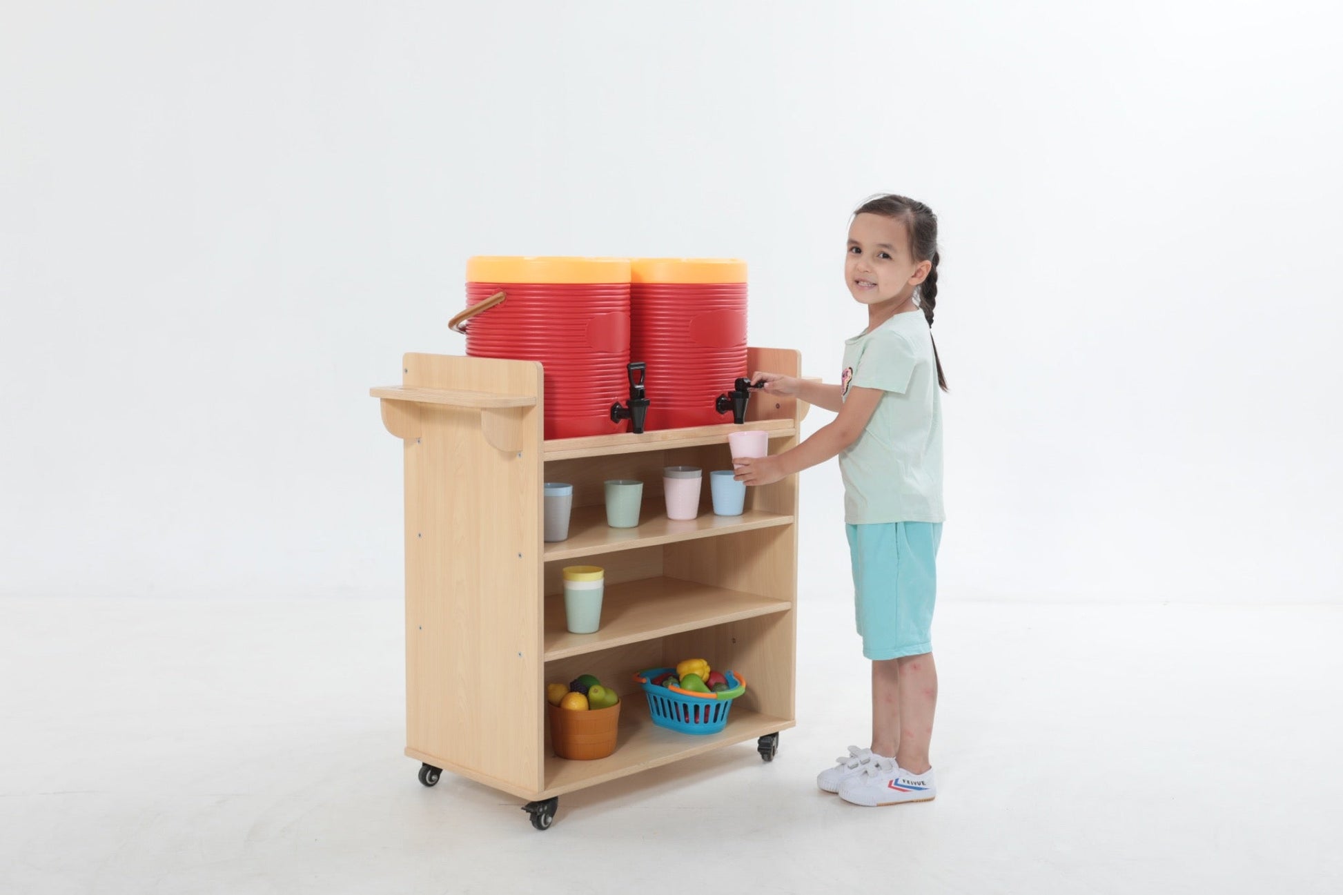 Wisdom - Dranktrolley met ruimte voor twee laden - Playlaan