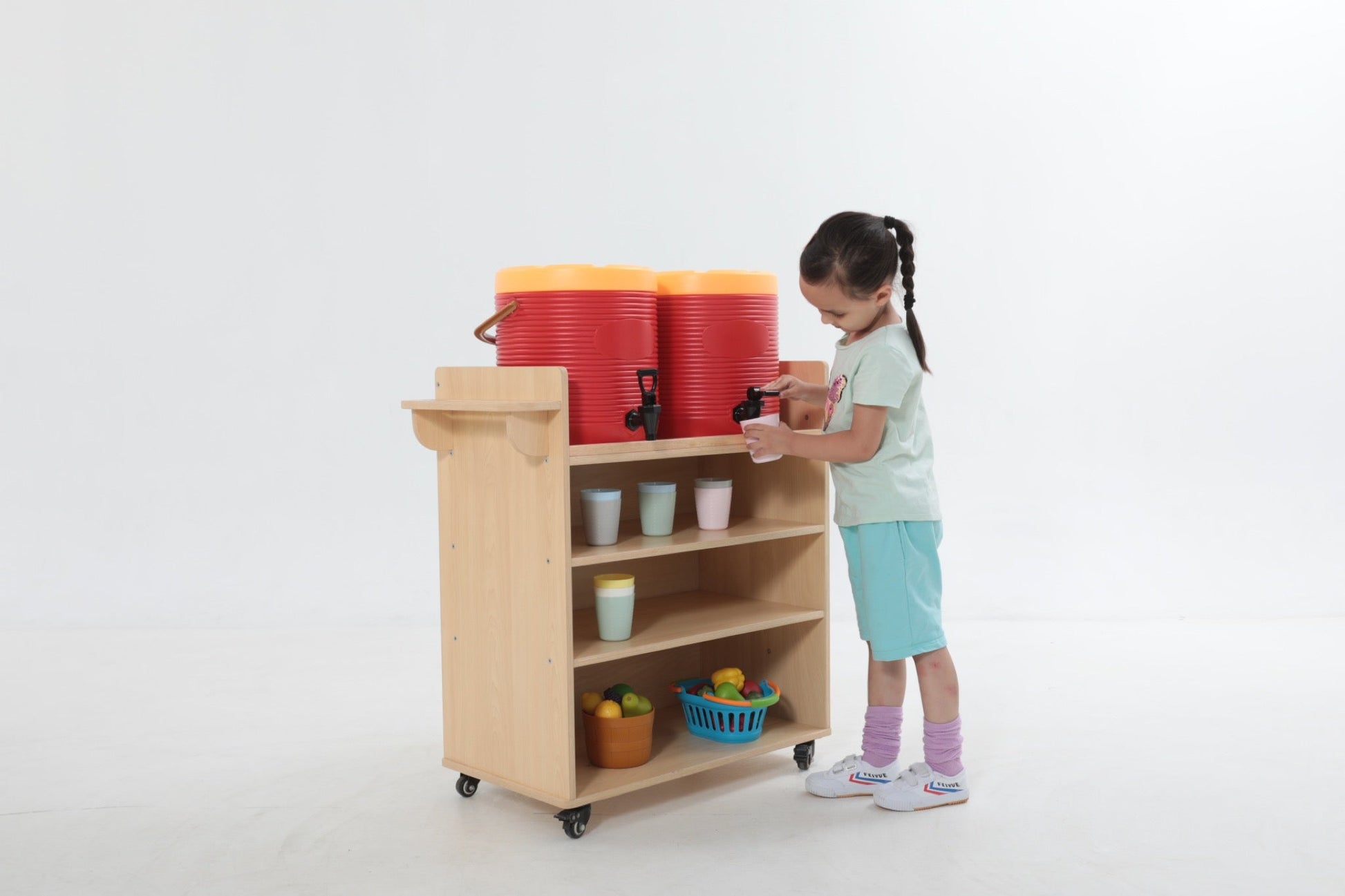 Wisdom - Dranktrolley met ruimte voor twee laden - Playlaan