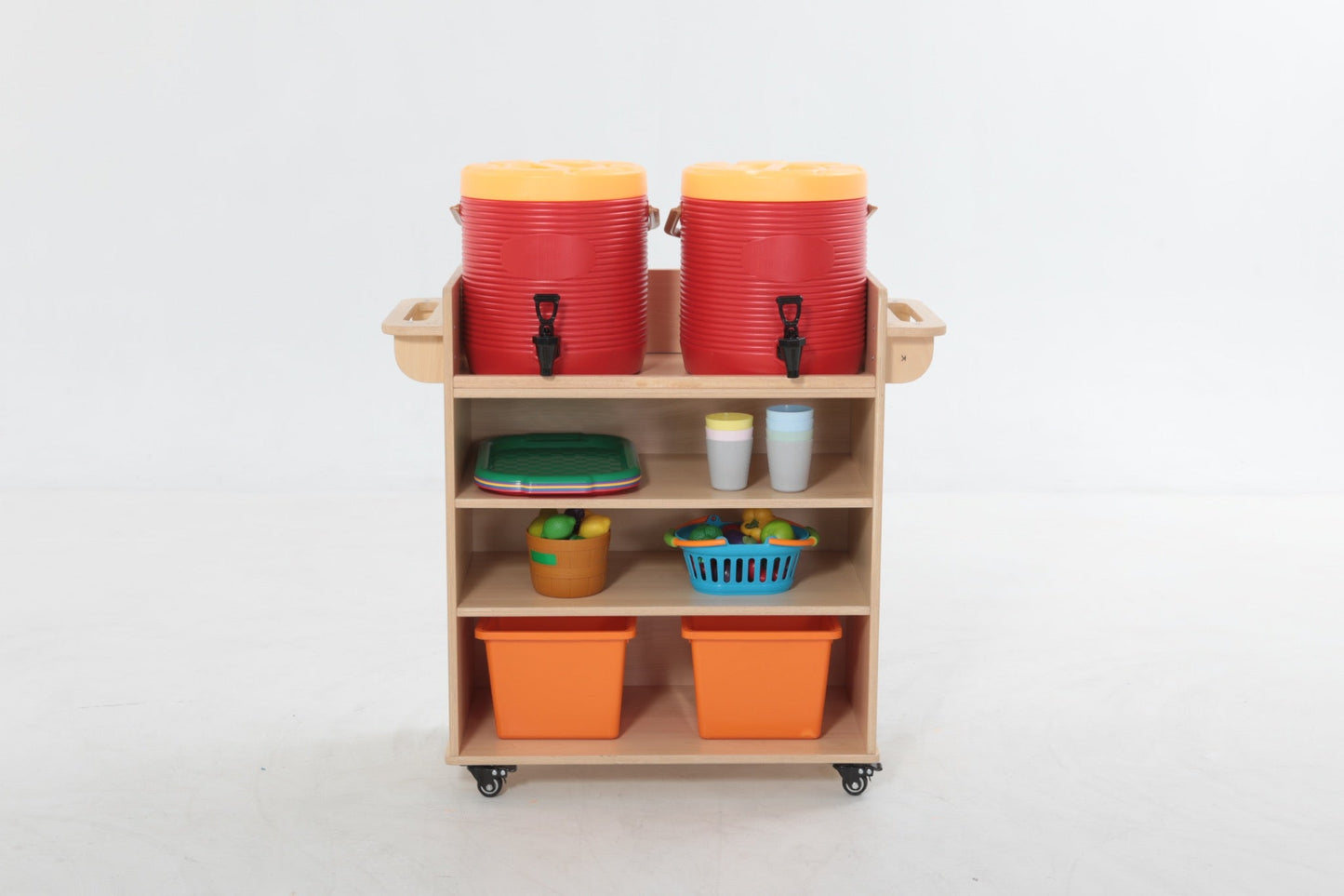Wisdom - Dranktrolley met ruimte voor twee laden - Playlaan