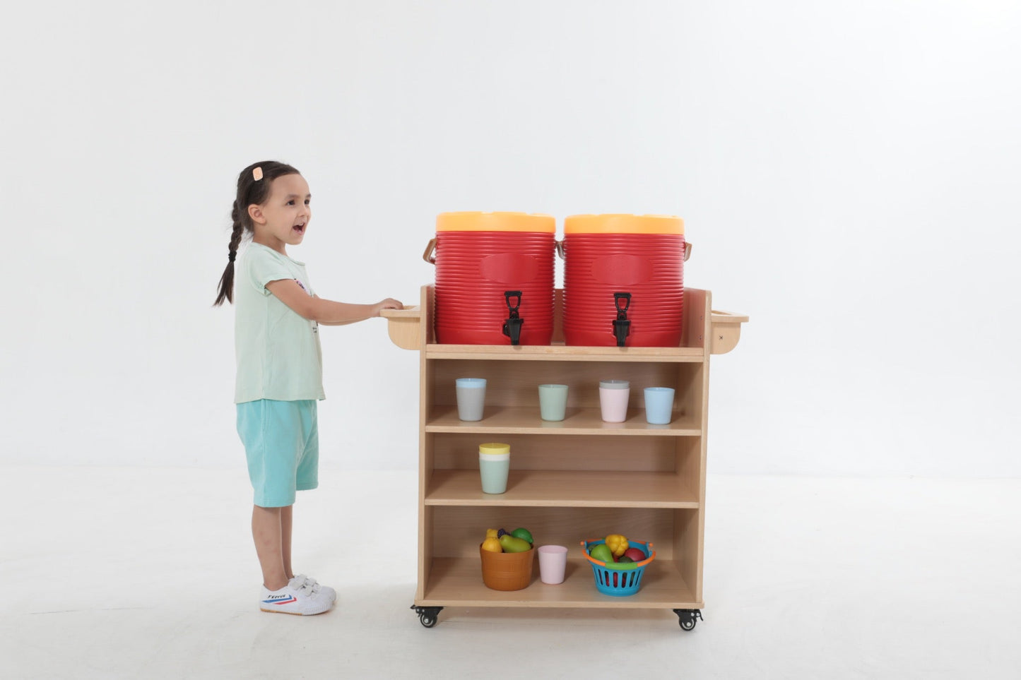 Wisdom - Dranktrolley met ruimte voor twee laden - Playlaan