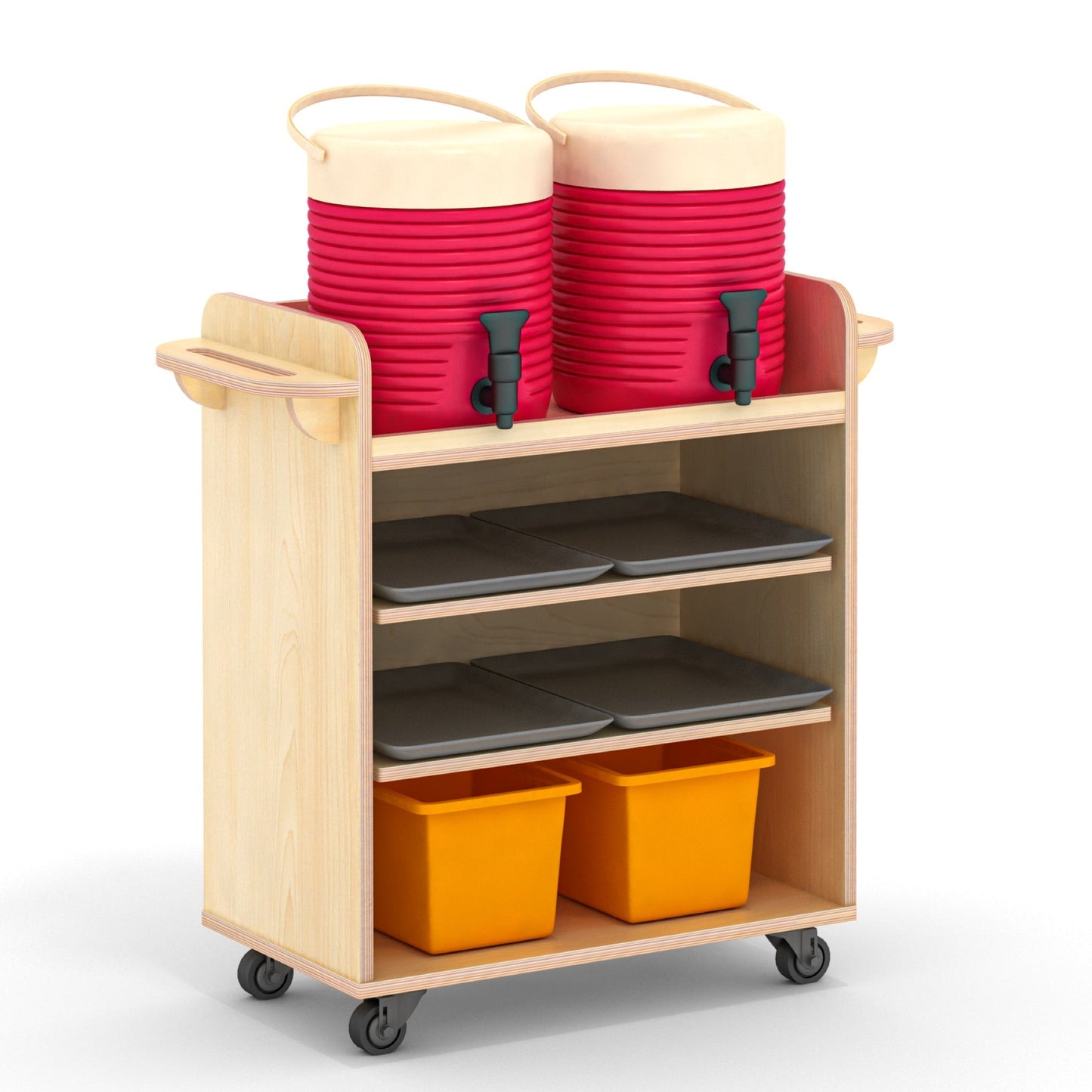 Wisdom - Dranktrolley met ruimte voor twee laden - Playlaan