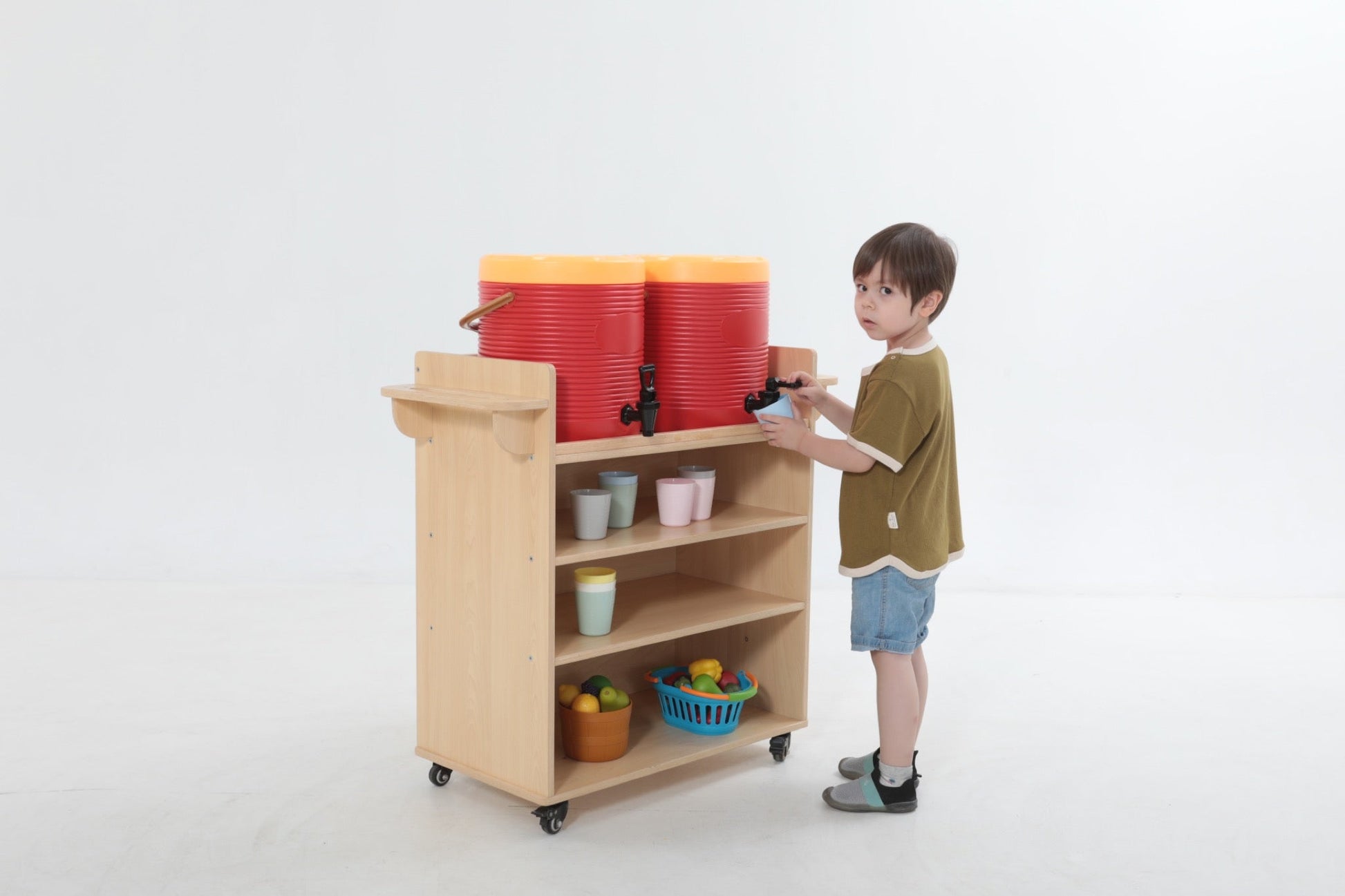 Wisdom - Dranktrolley met ruimte voor twee laden - Playlaan