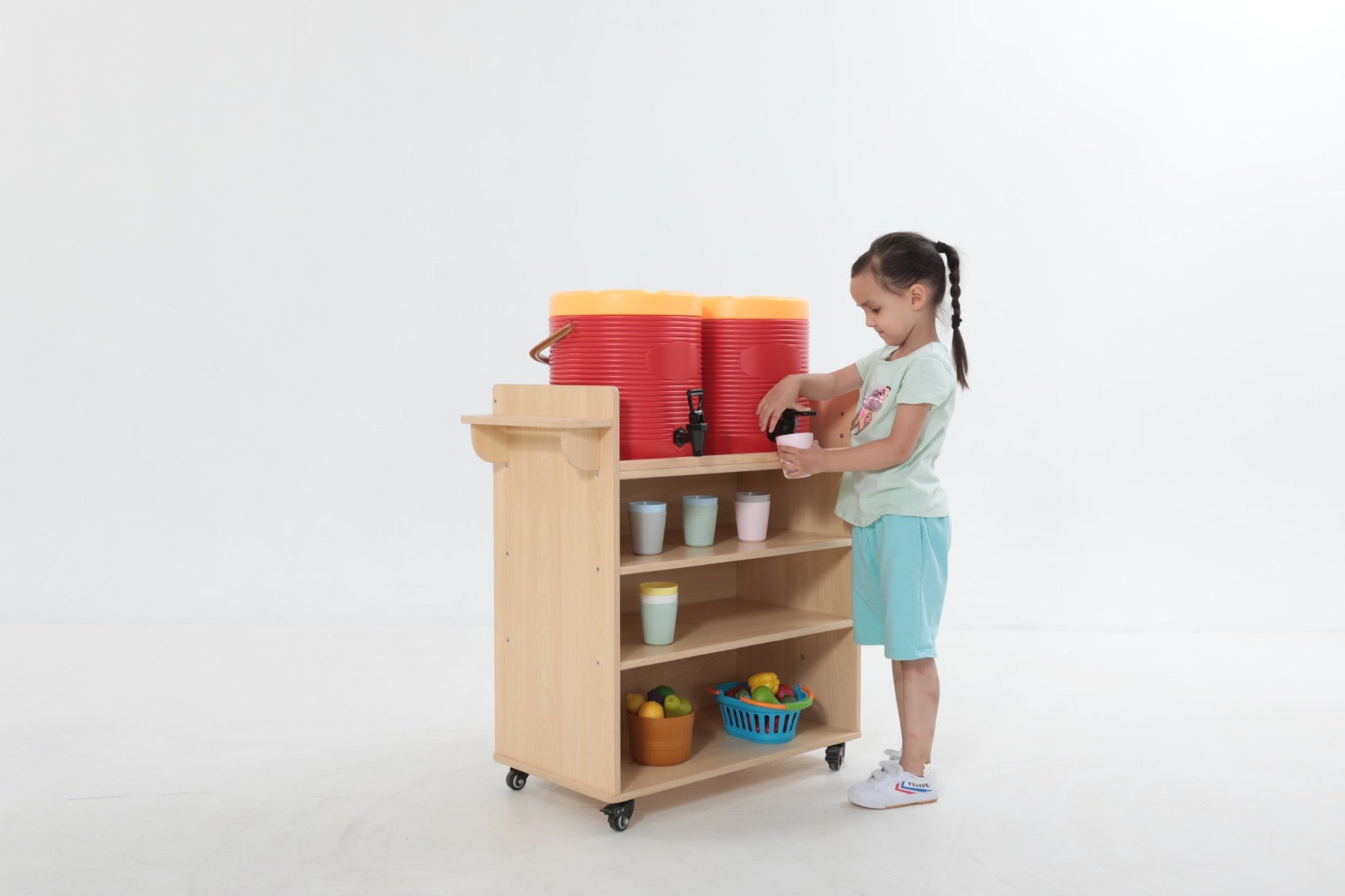 Wisdom - Dranktrolley met ruimte voor twee laden - Playlaan