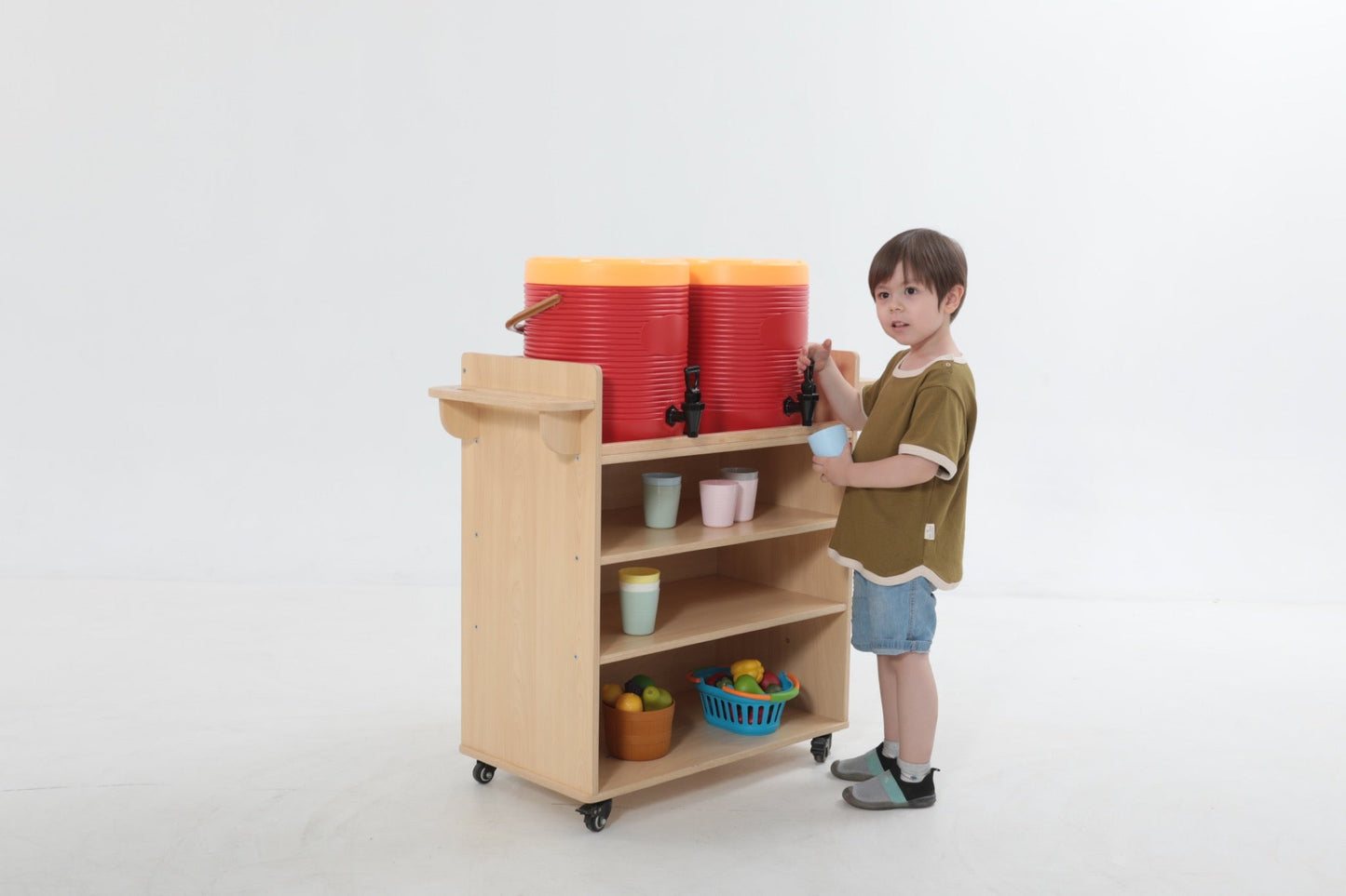 Wisdom - Dranktrolley met ruimte voor twee laden - Playlaan