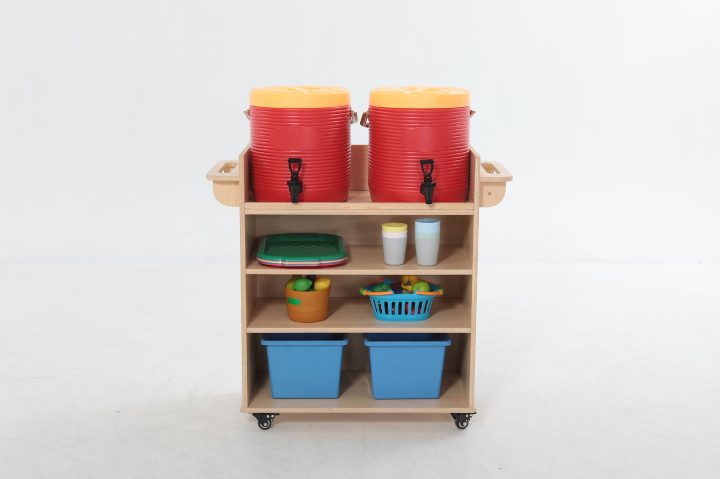Wisdom - Dranktrolley met ruimte voor twee laden - Playlaan