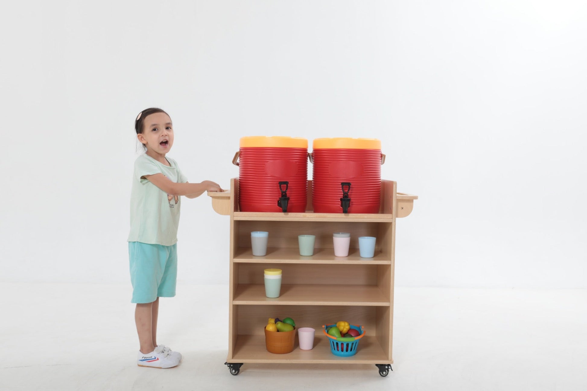 Wisdom - Dranktrolley met ruimte voor twee laden - Playlaan